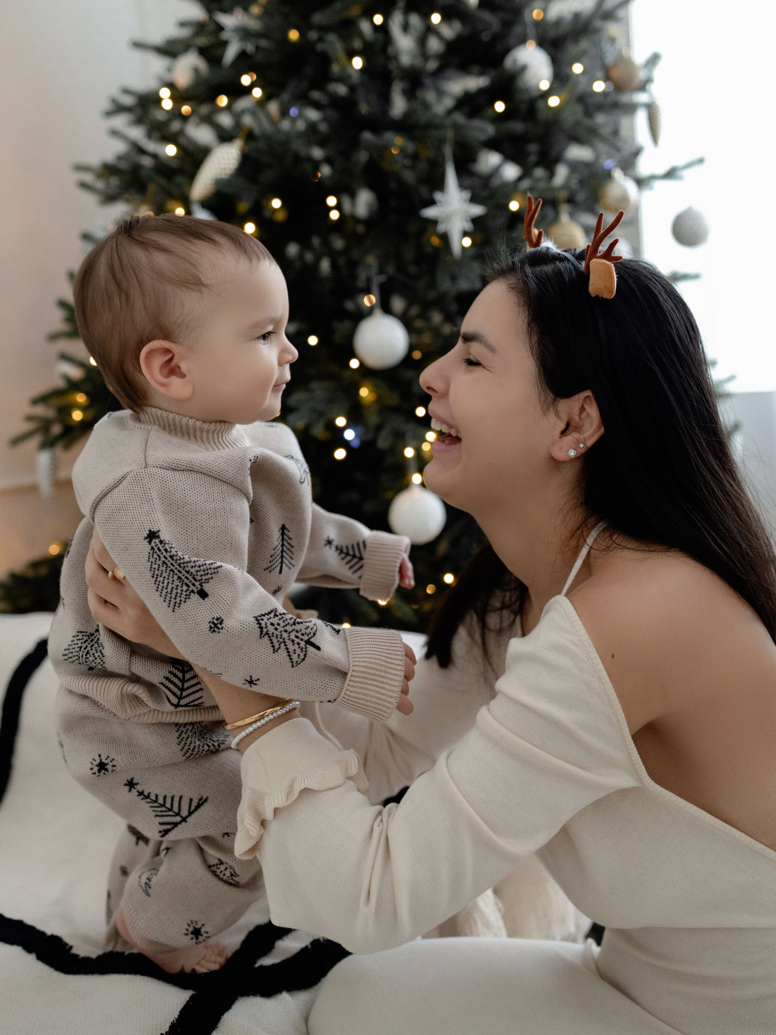 Новый год Максим, Тамара и Мирон. Фотограф Дарья Соколовская