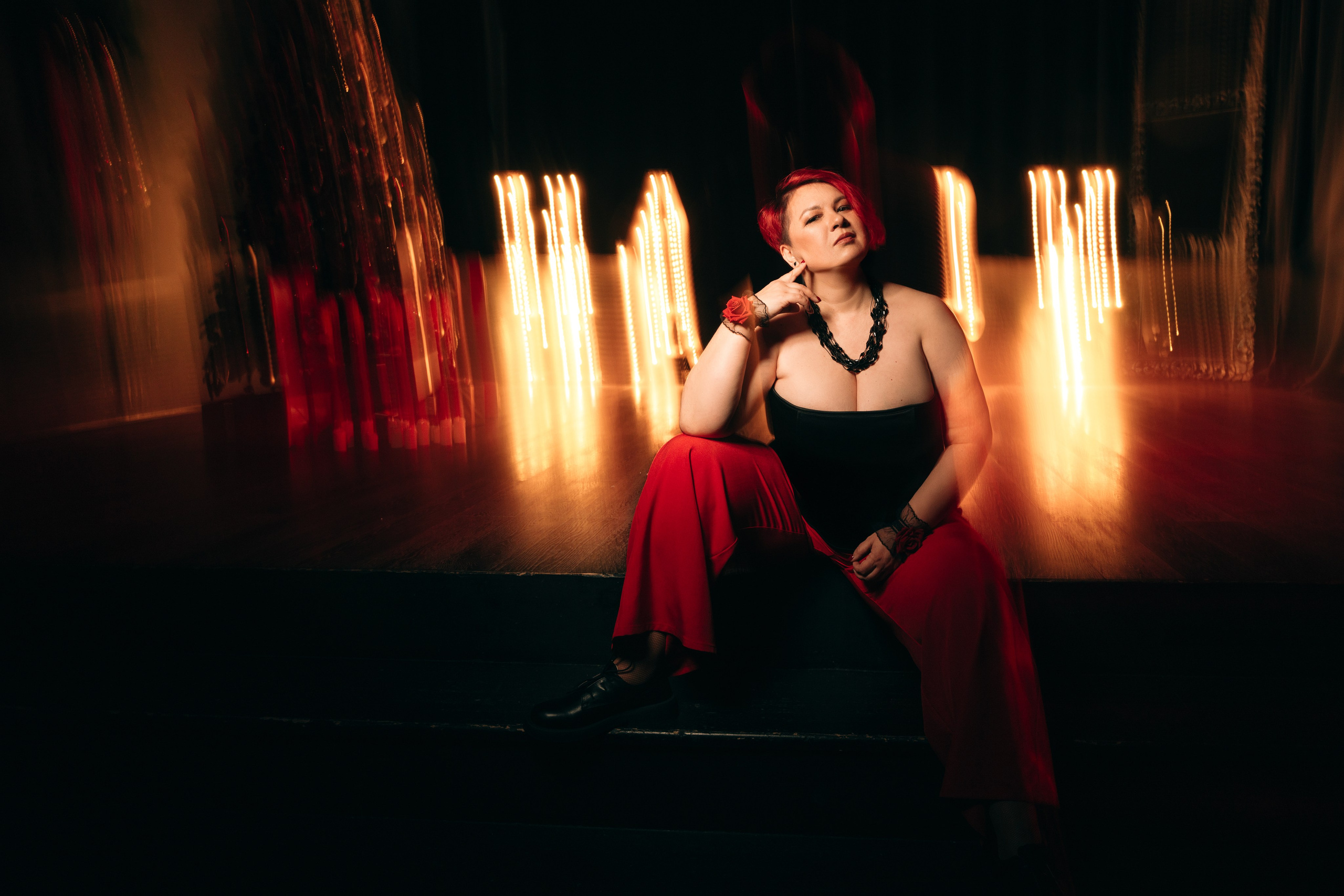 Юля. Альтернативный взгляд на Новый год. Портретный фотограф в Санкт-Петербурге Дмитриева Наталия