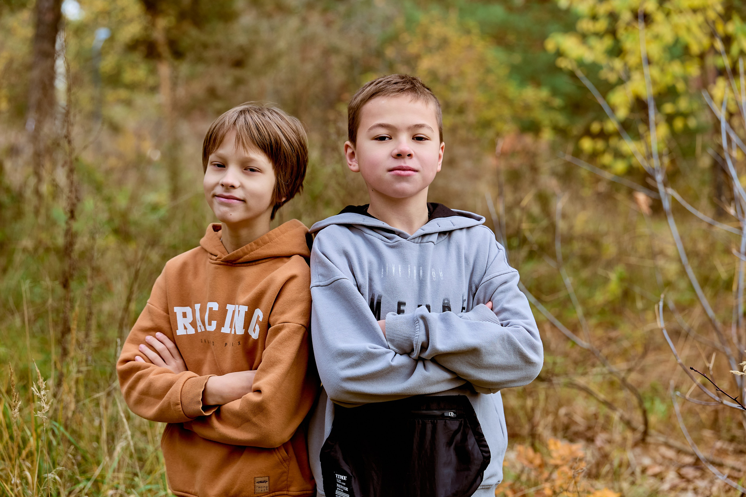 Школьная фотография в городском парке Дзержинск фотограф Николай Голованов