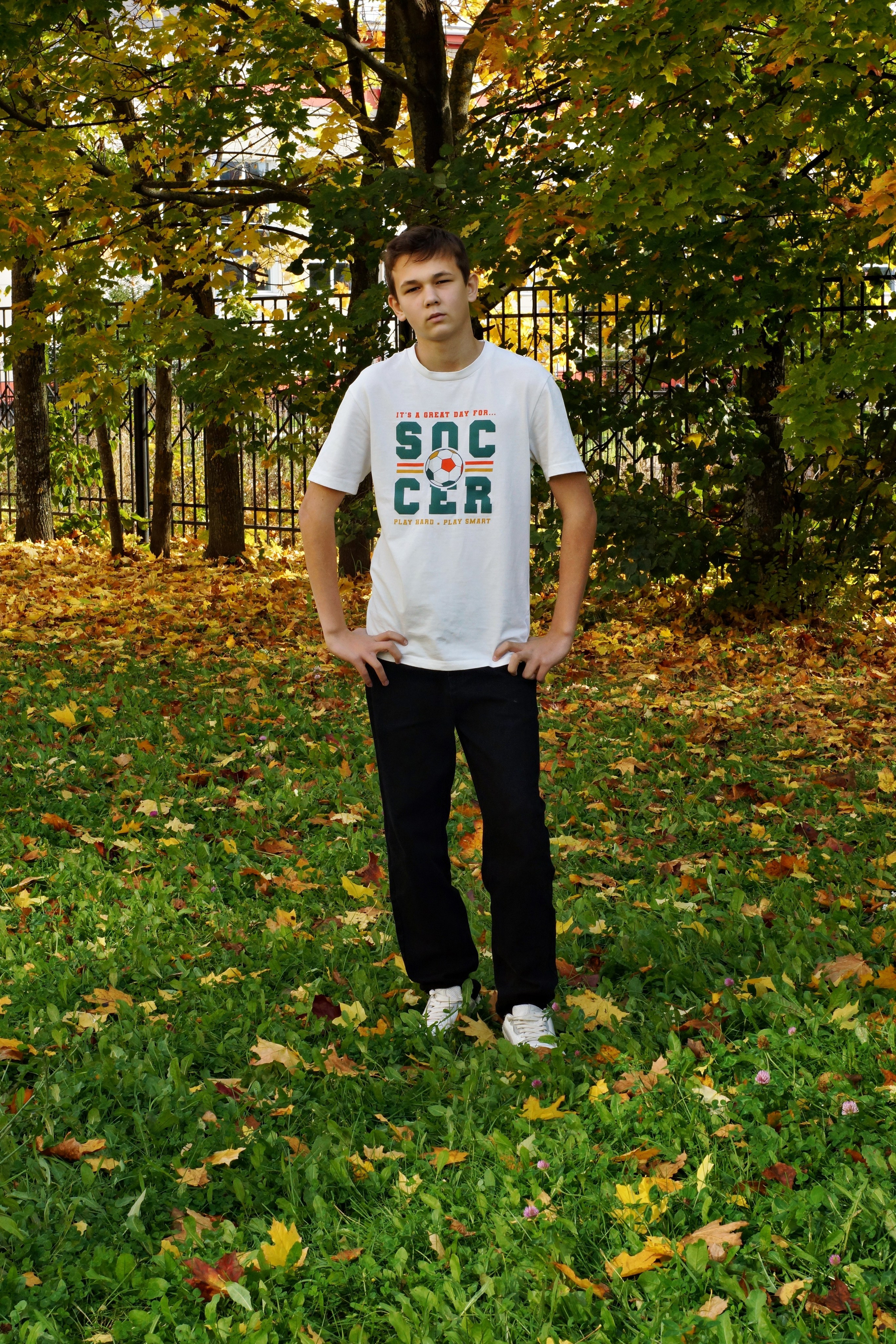 Осенняя фотосессия в школе г. Йошкар-Ола