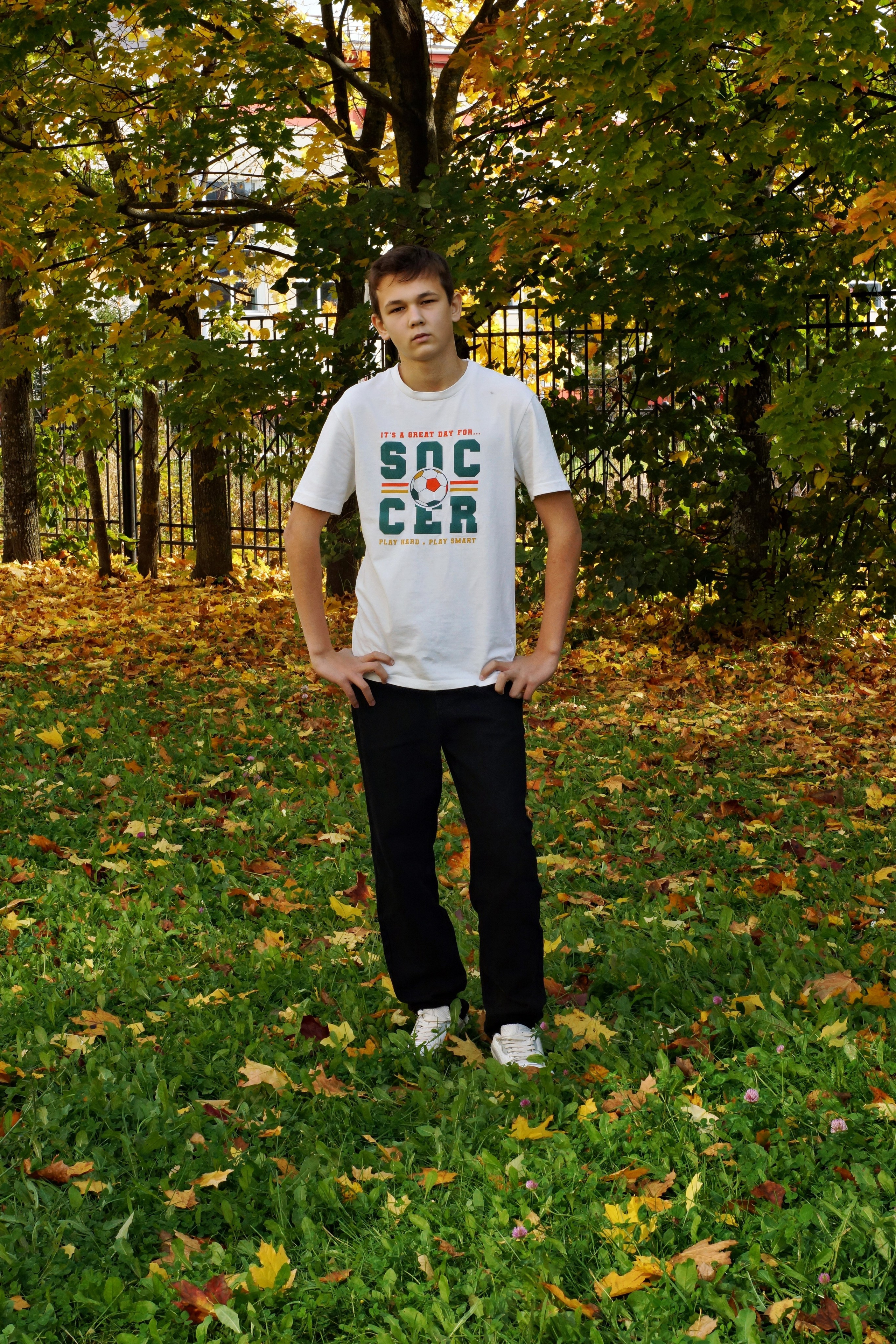 Осенняя фотосессия в школе г. Йошкар-Ола