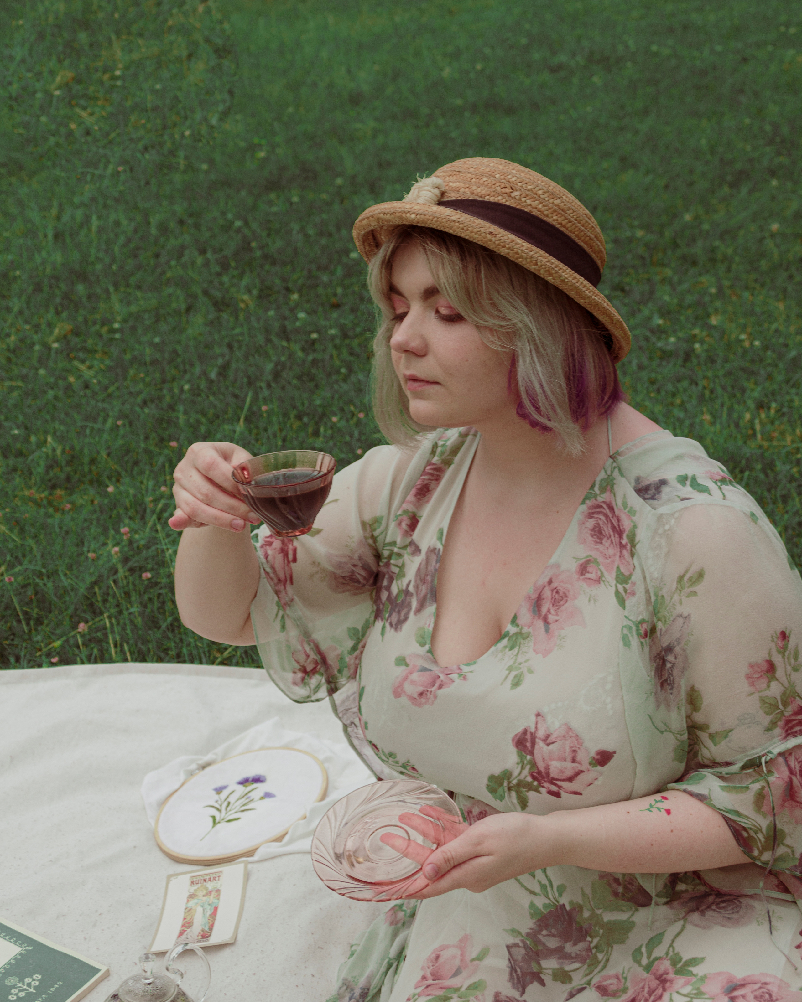 Cottage core picnic. Photographer Barcelona