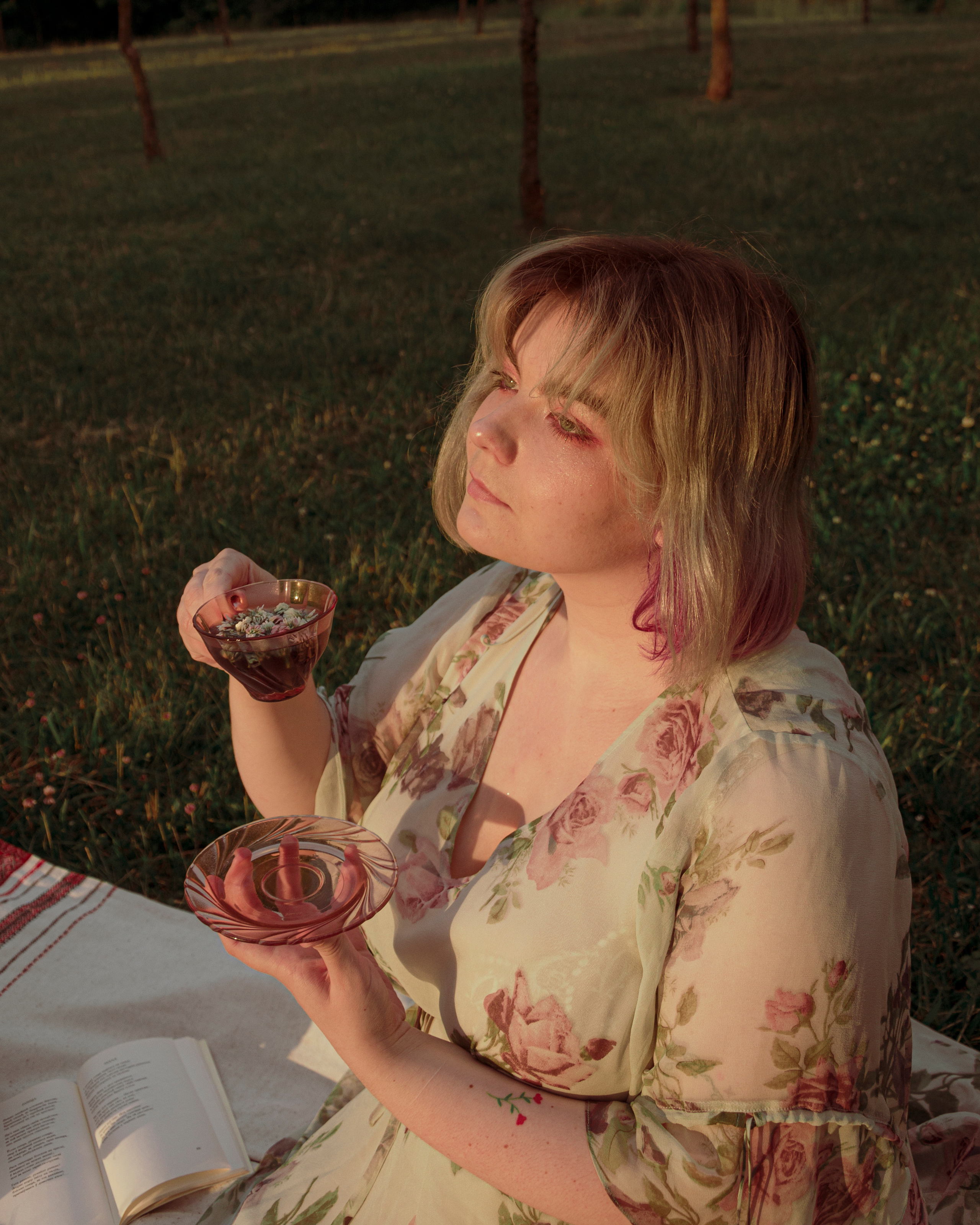 Cottage core picnic. Photographer Barcelona