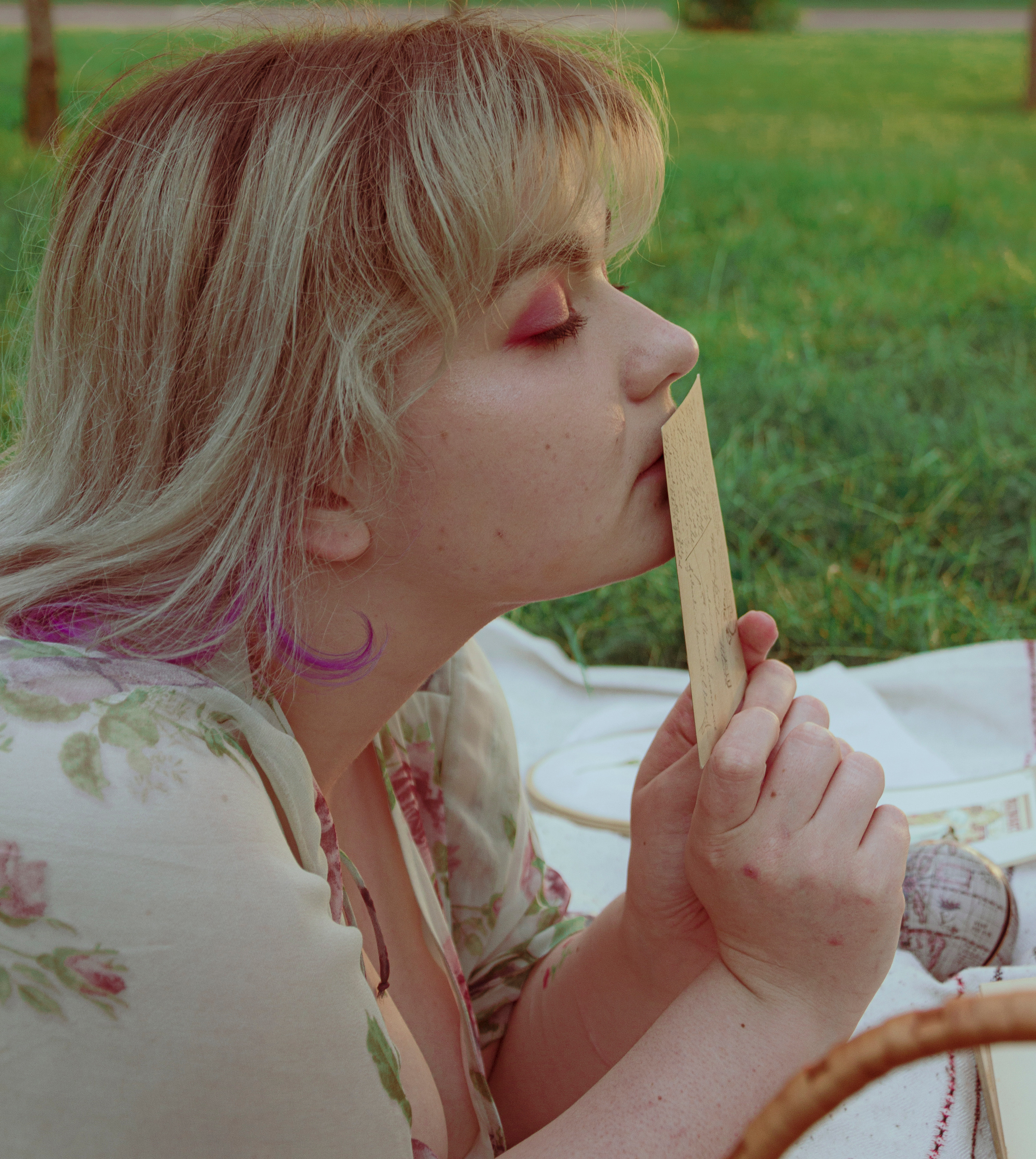 Cottage core picnic. Photographer Barcelona