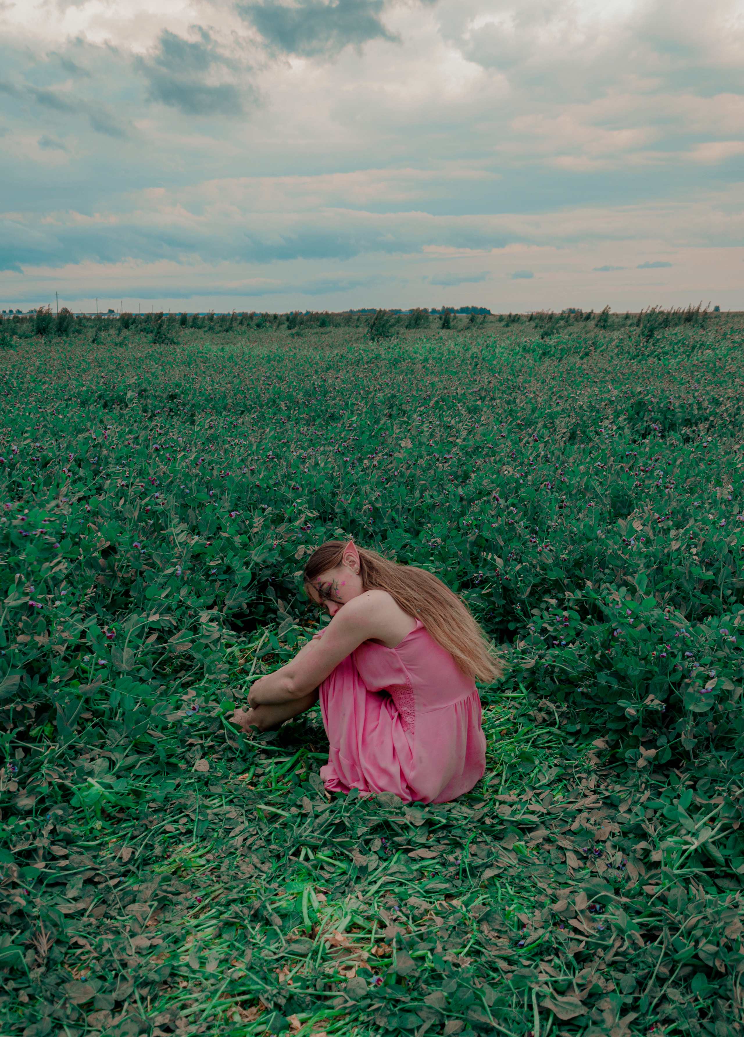 The elf whith the violin. Photographer Barcelona