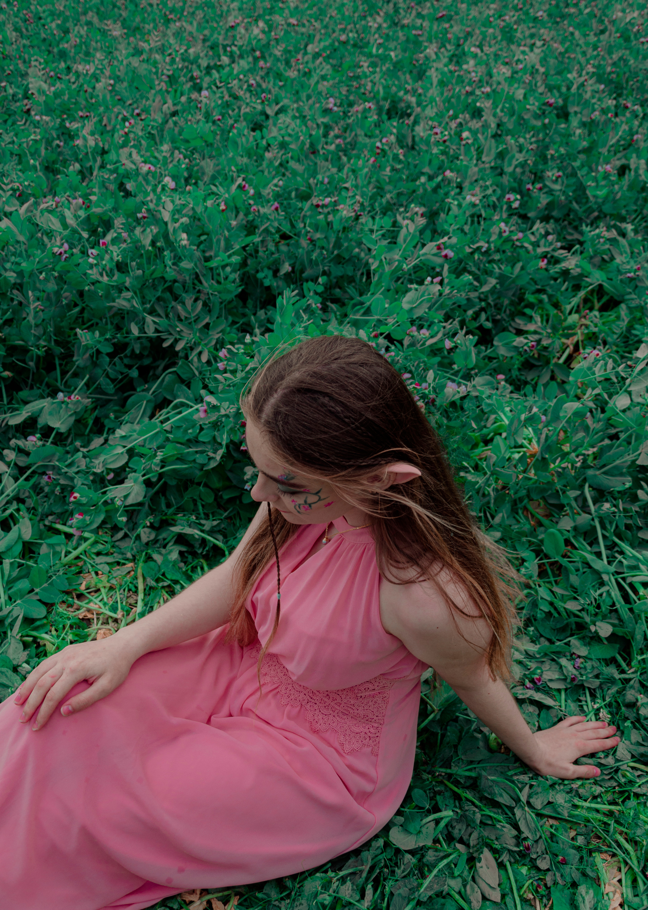 The elf whith the violin. Photographer Barcelona