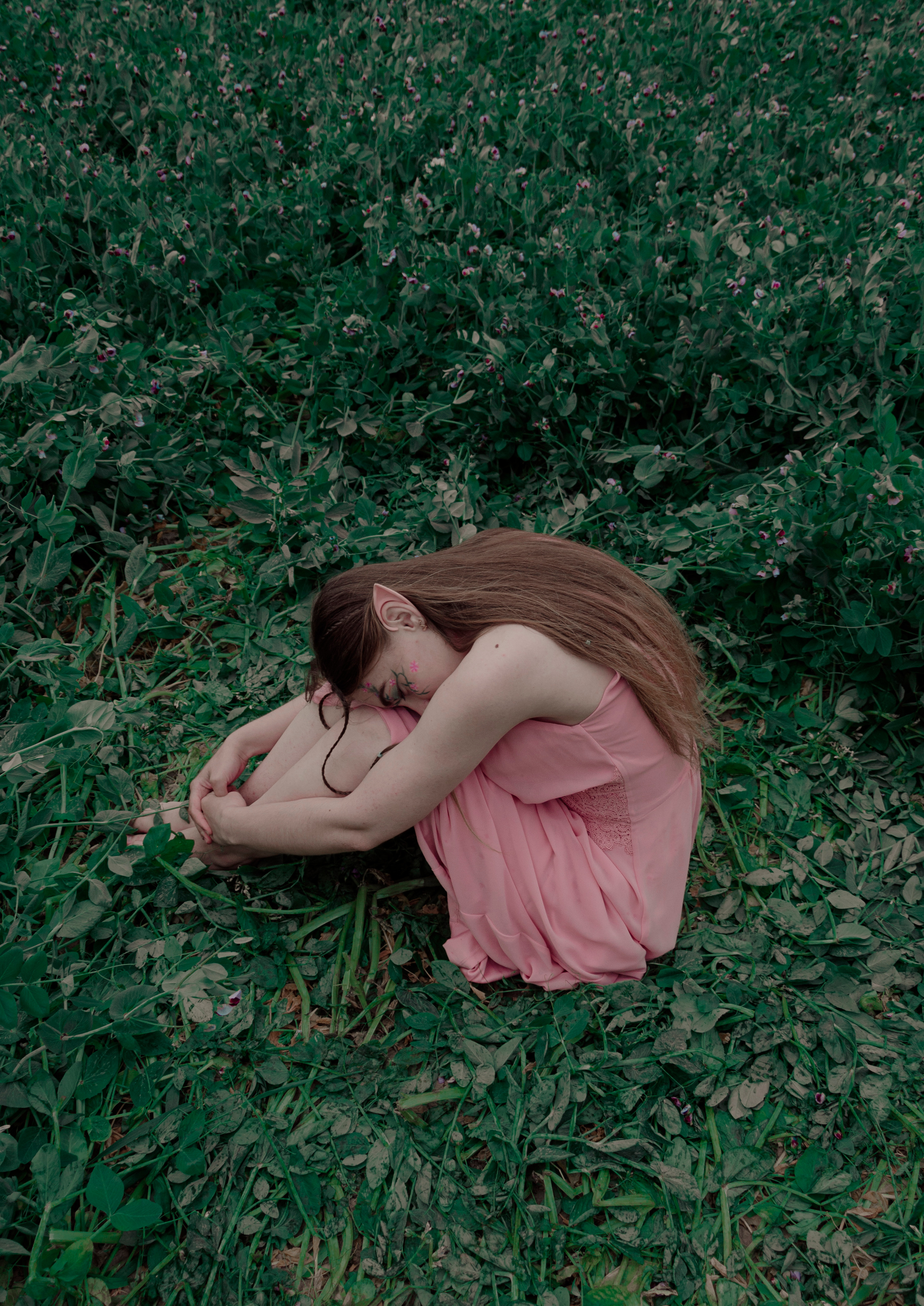 The elf whith the violin. Photographer Barcelona