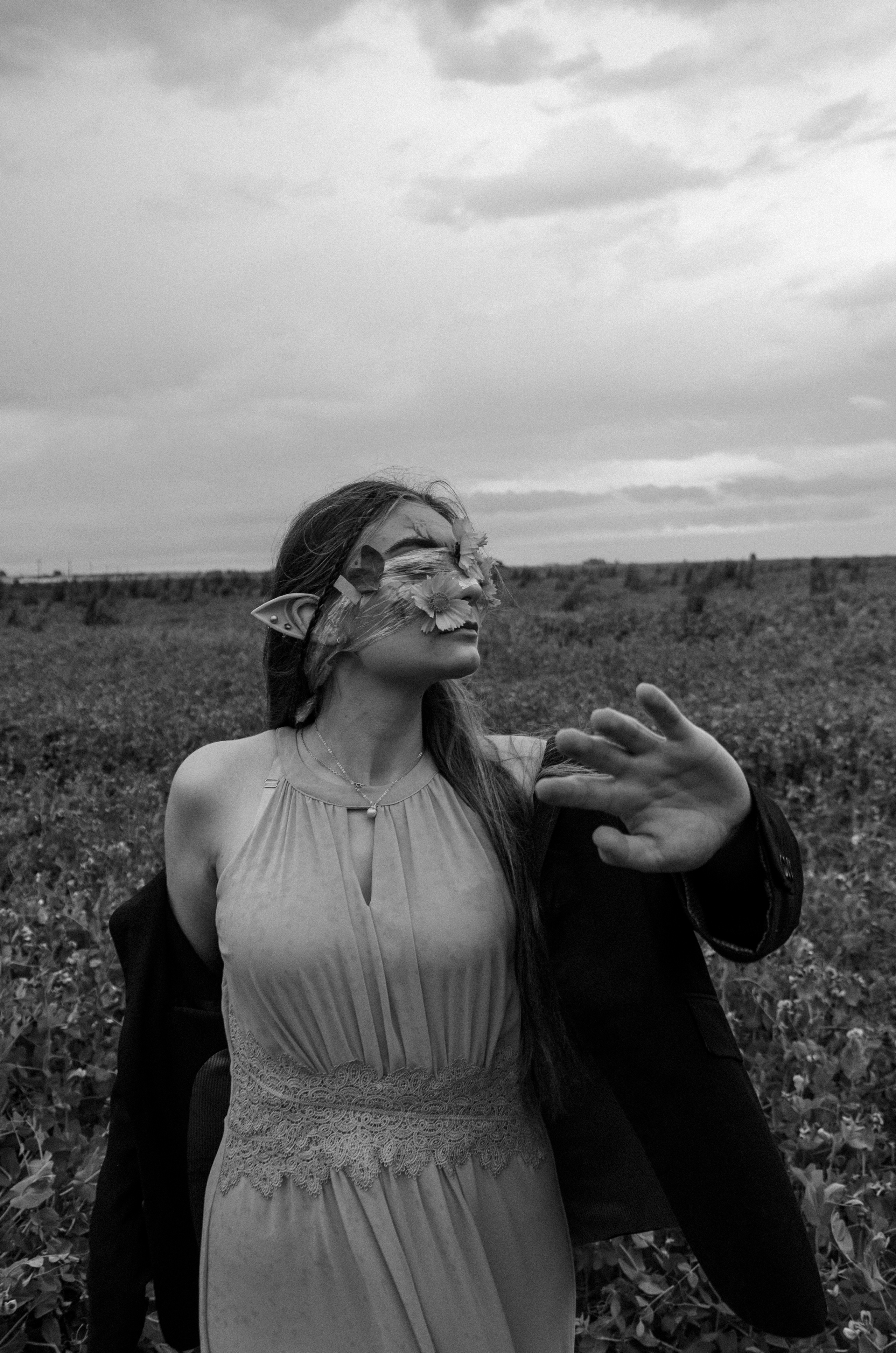 The elf whith the violin. Photographer Barcelona