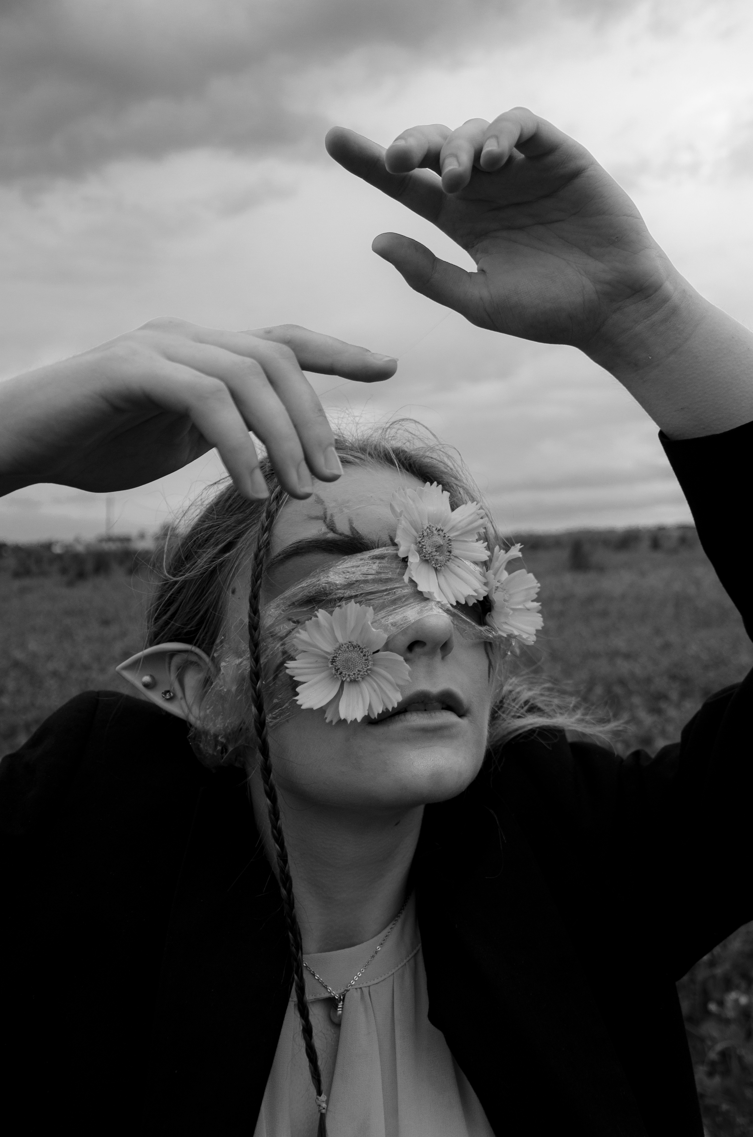 The elf whith the violin. Photographer Barcelona