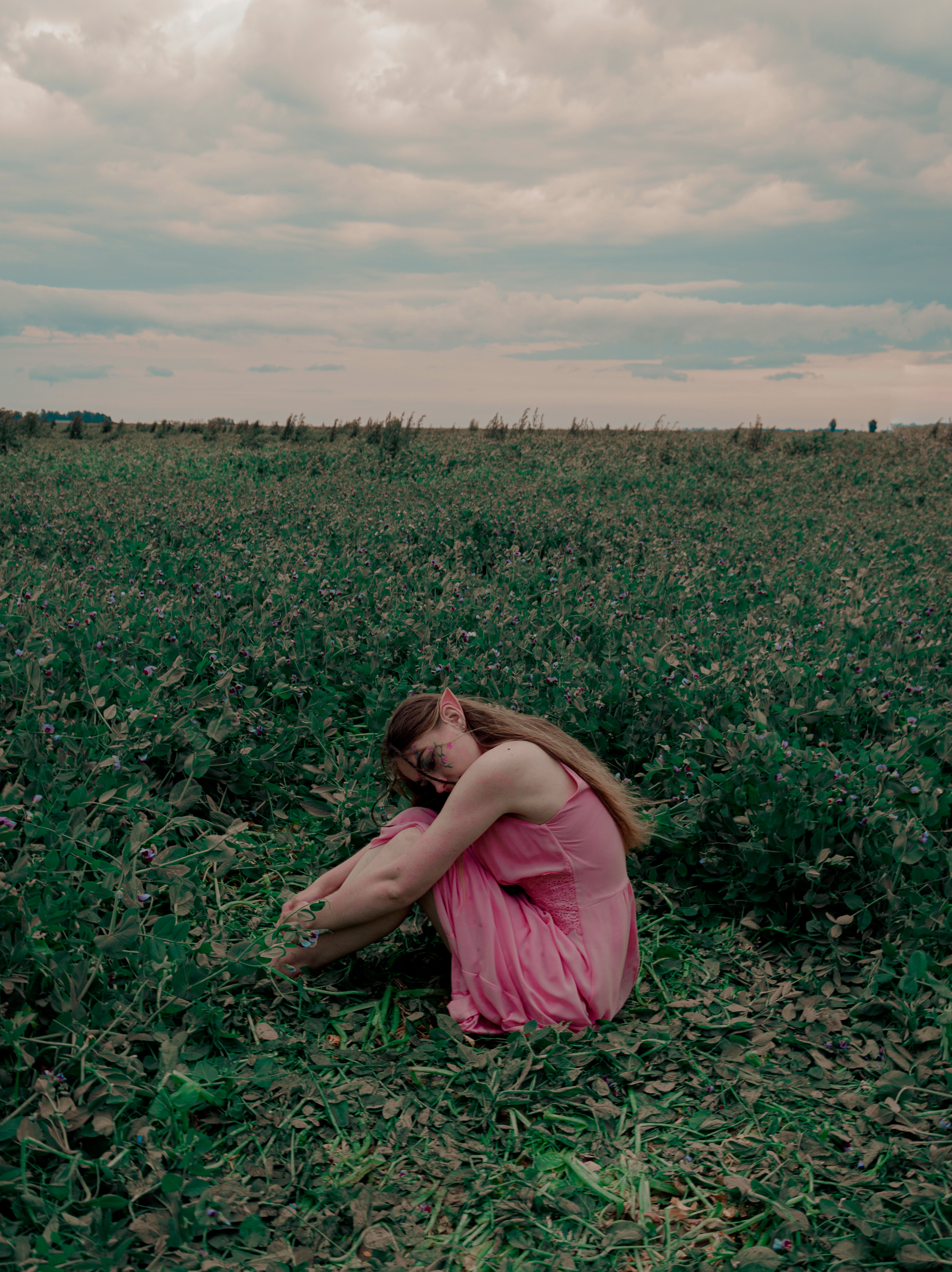 The elf whith the violin. Photographer Barcelona