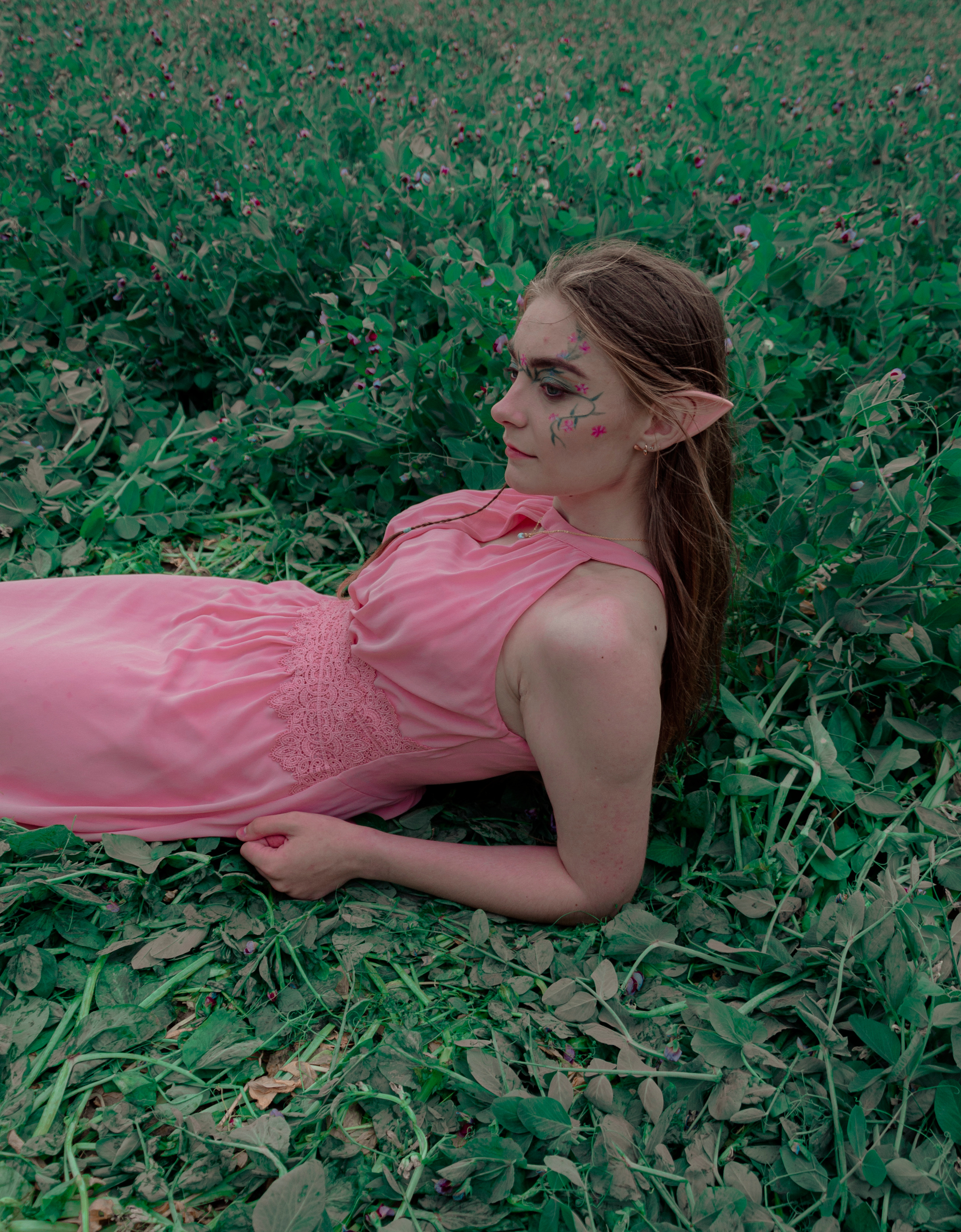 The elf whith the violin. Photographer Barcelona