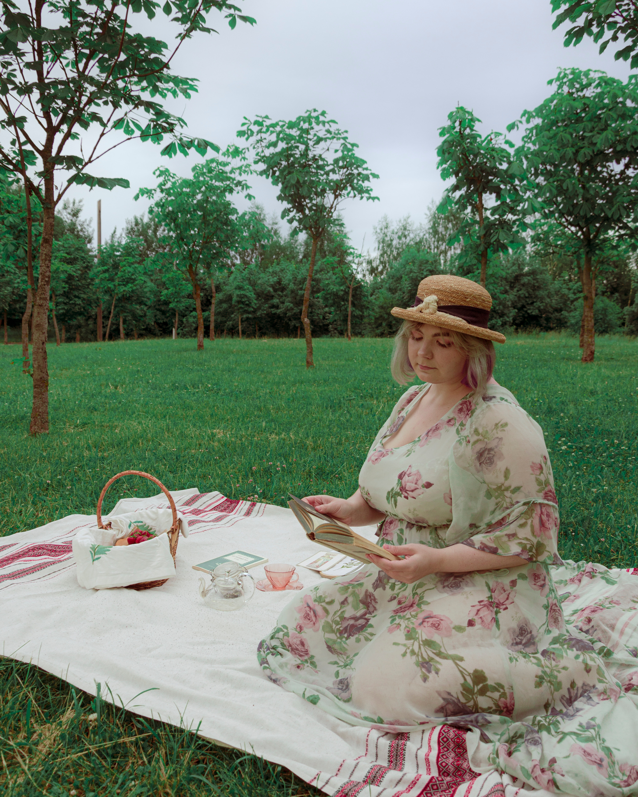 Cottage core picnic. Photographer Barcelona