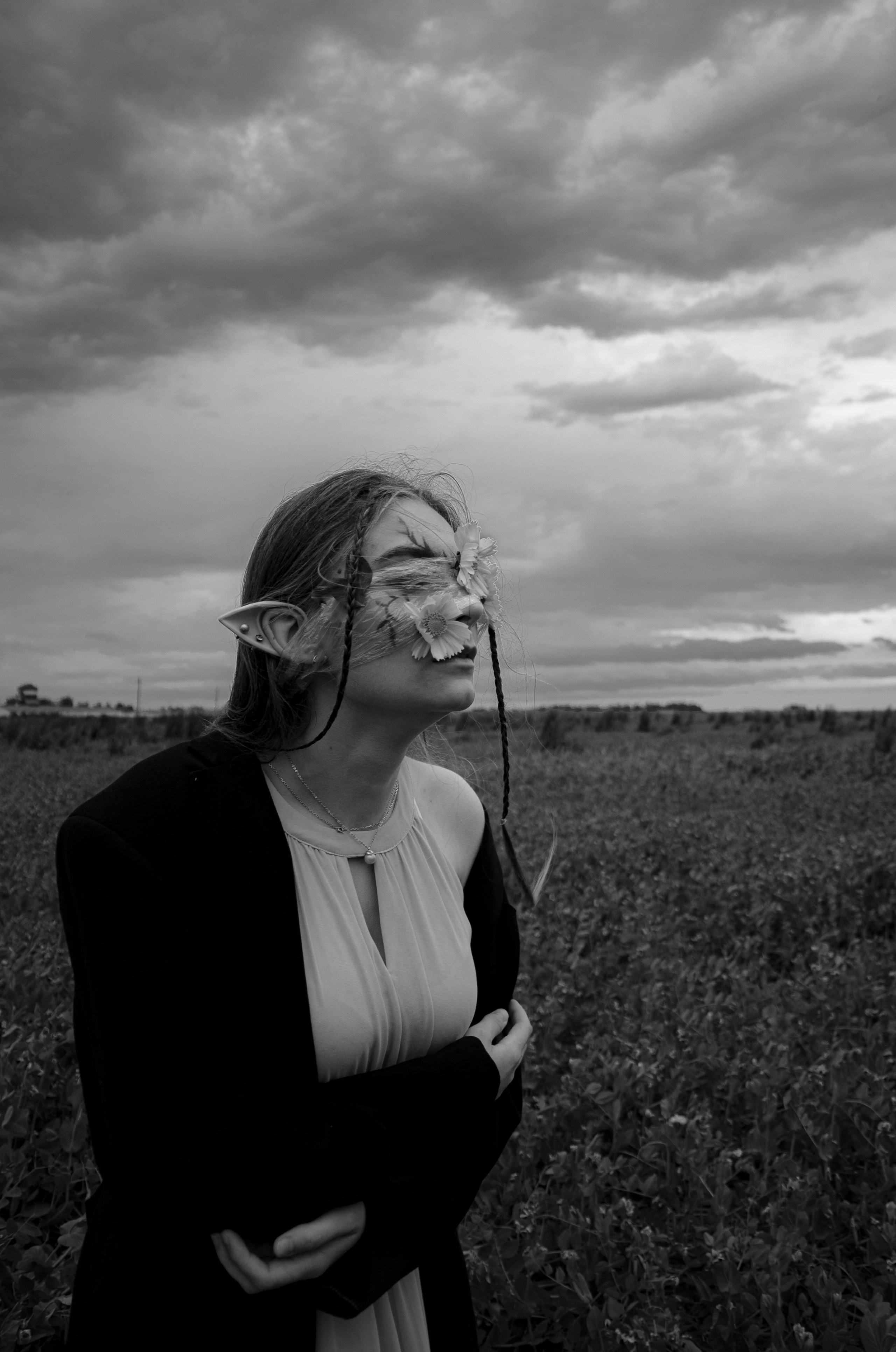 The elf whith the violin. Photographer Barcelona