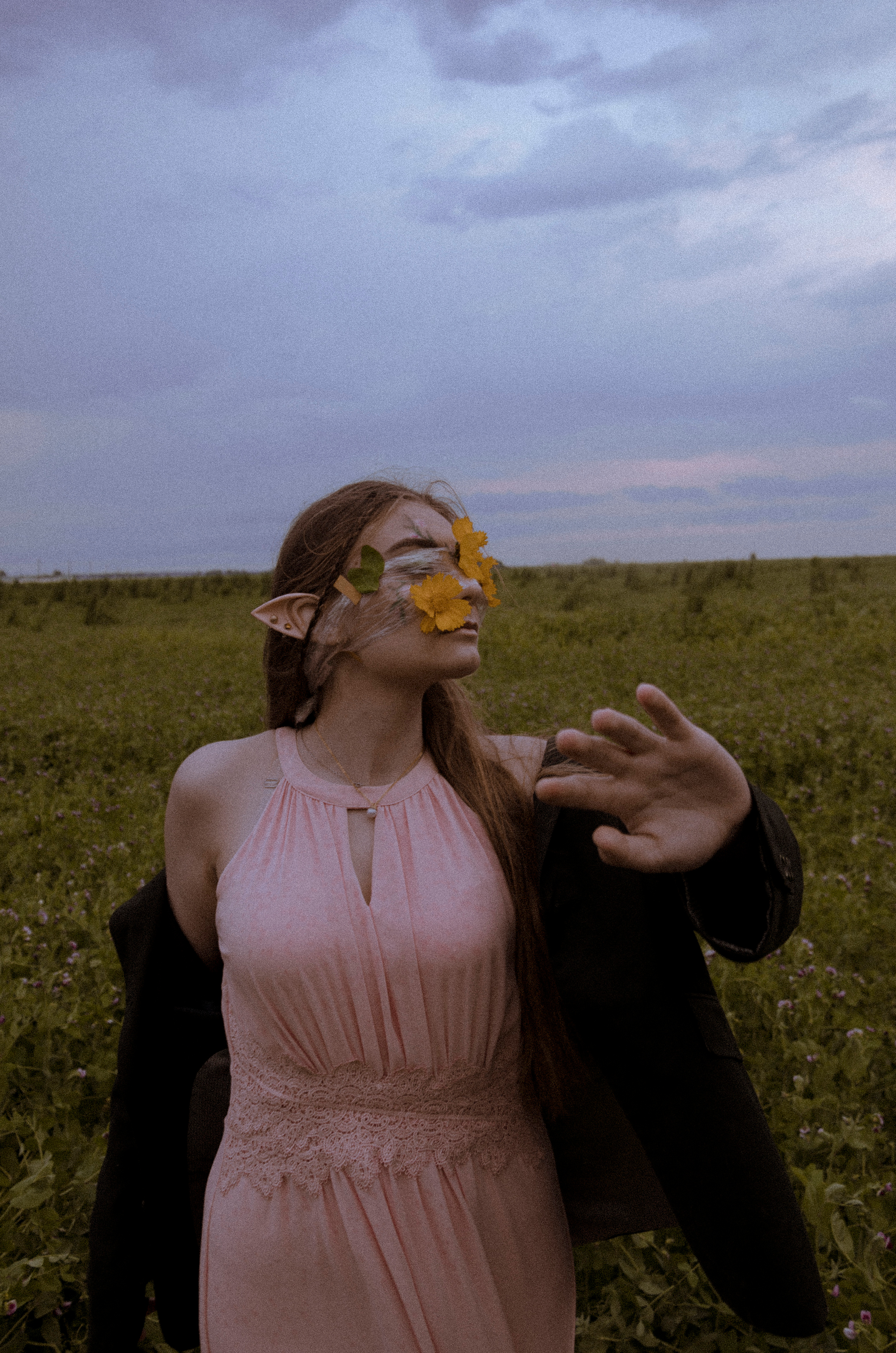 The elf whith the violin. Photographer Barcelona