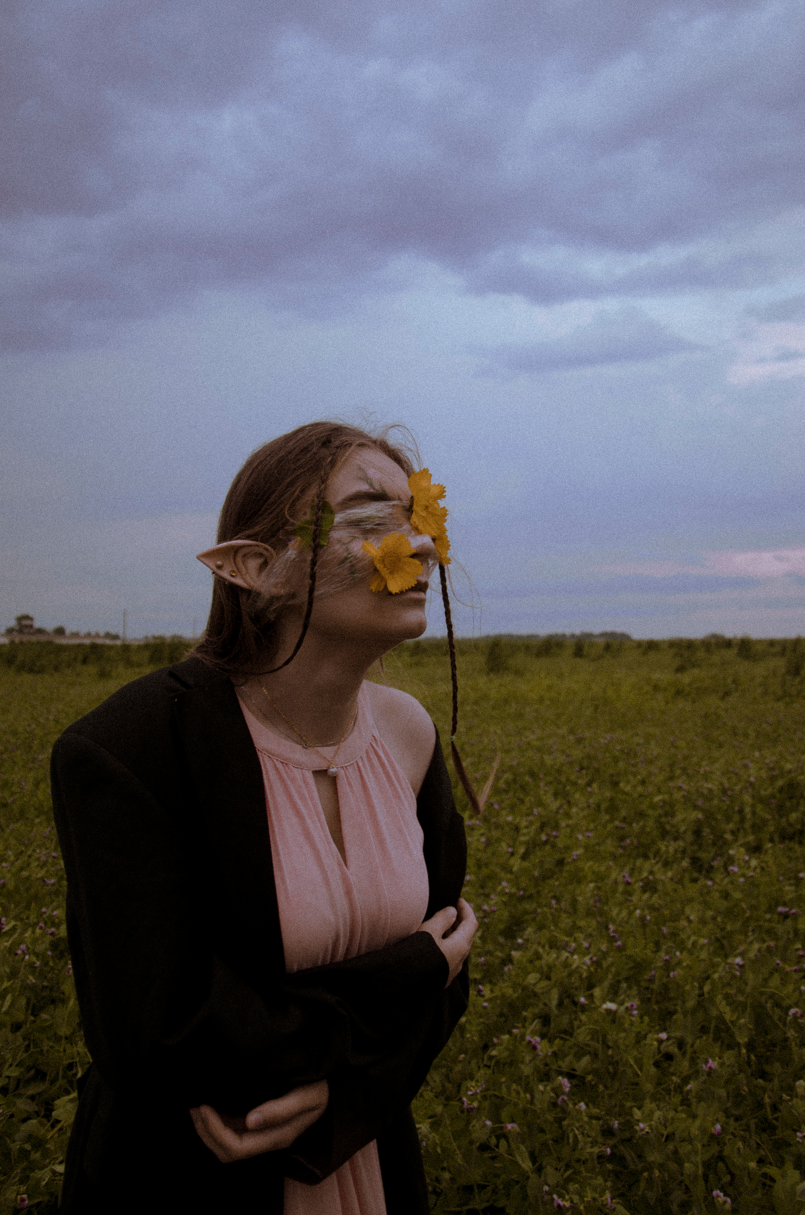 The elf whith the violin. Photographer Barcelona