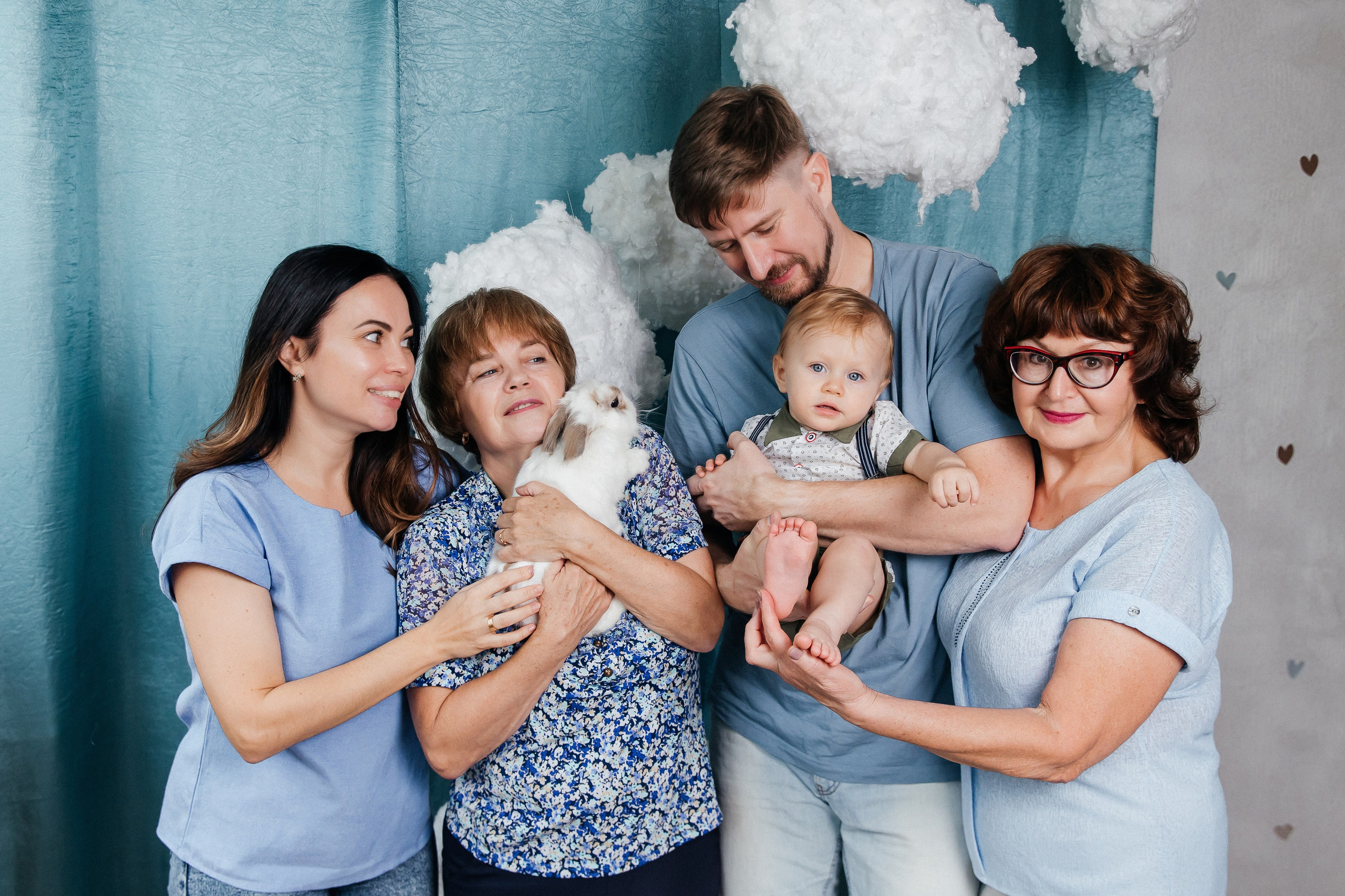 Фотосессия на 1 годик, детская фотостудия Кемерово