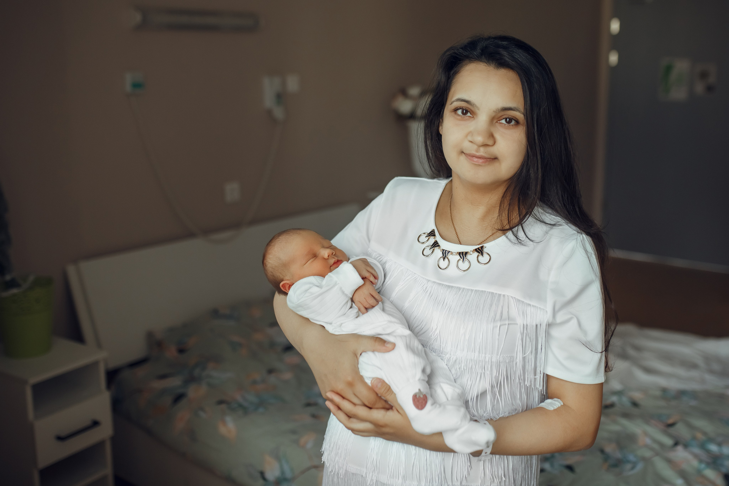 Выписка Машеньки. Фотограф на Крещение, семейный фотограф в Москве