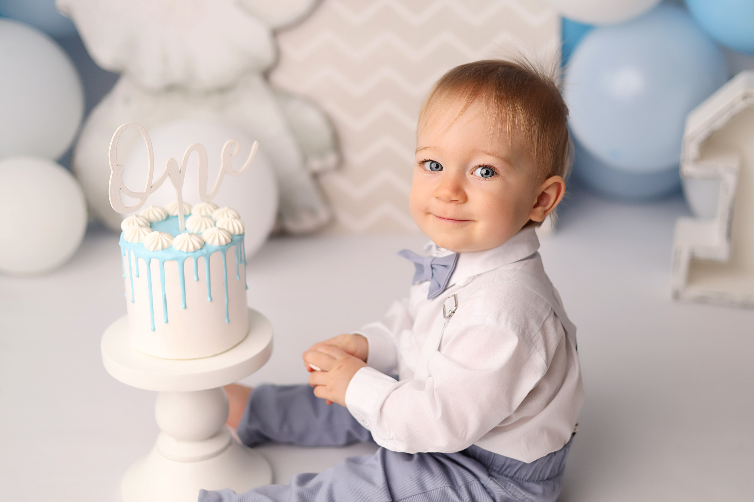 Кириллу 1 годик. Фотограф новорожденных Москва. Ньюборн фотограф Москва