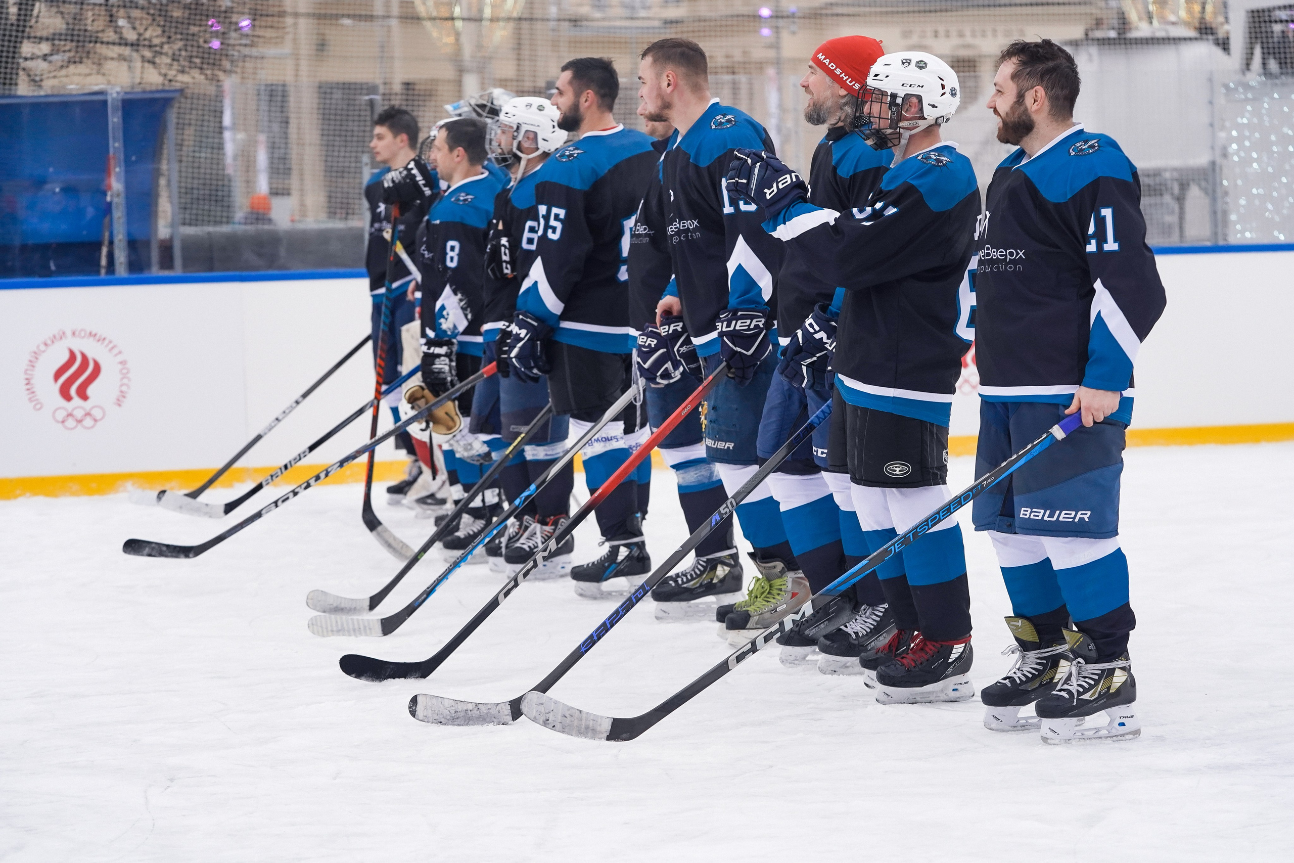 Хоккейный матч на ВДНХ. Анна, фотограф Москва, Зеленоград