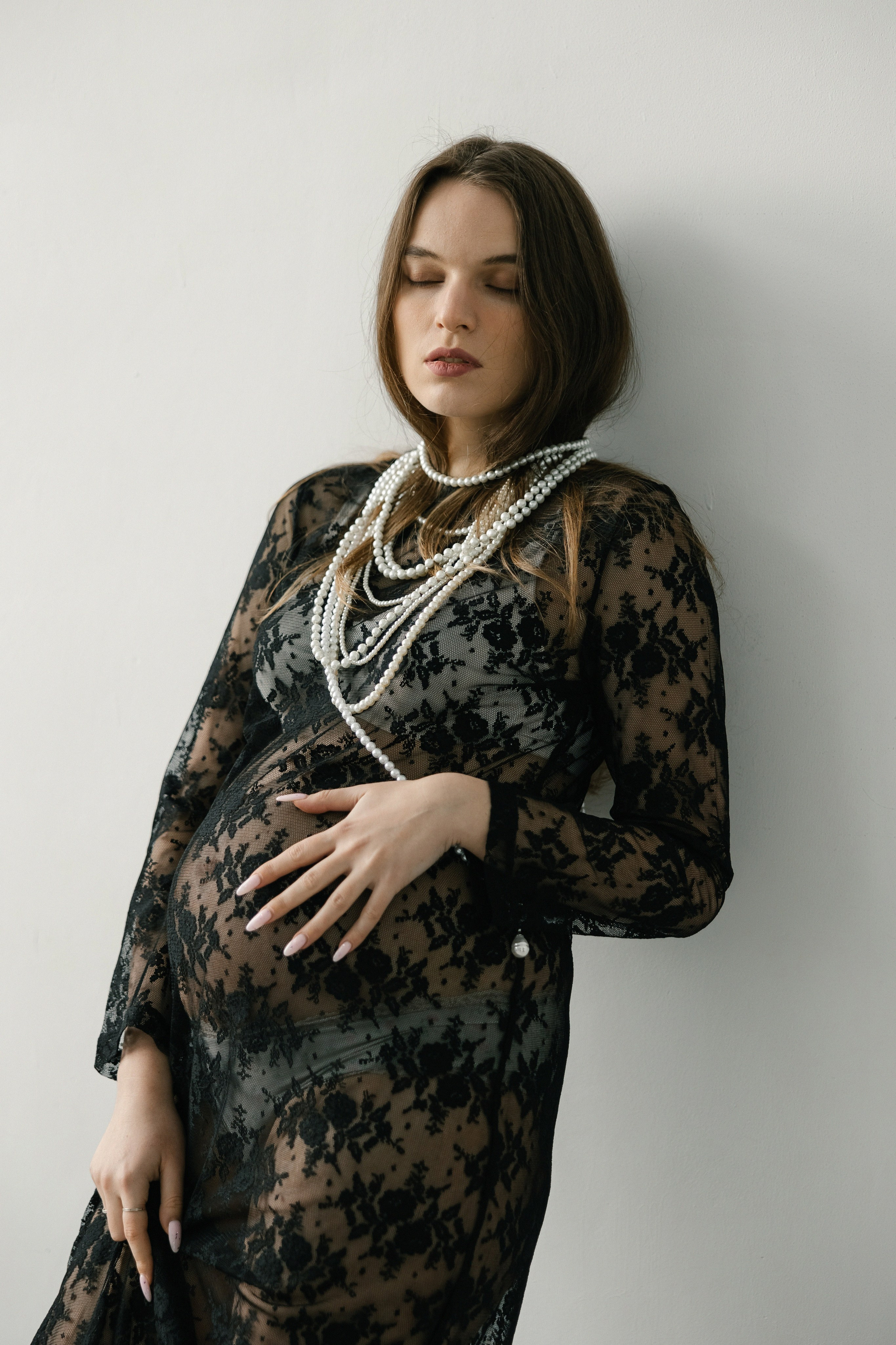 Портретная фотосессия Валерии (в ожидании). Свадебный фотограф Москва