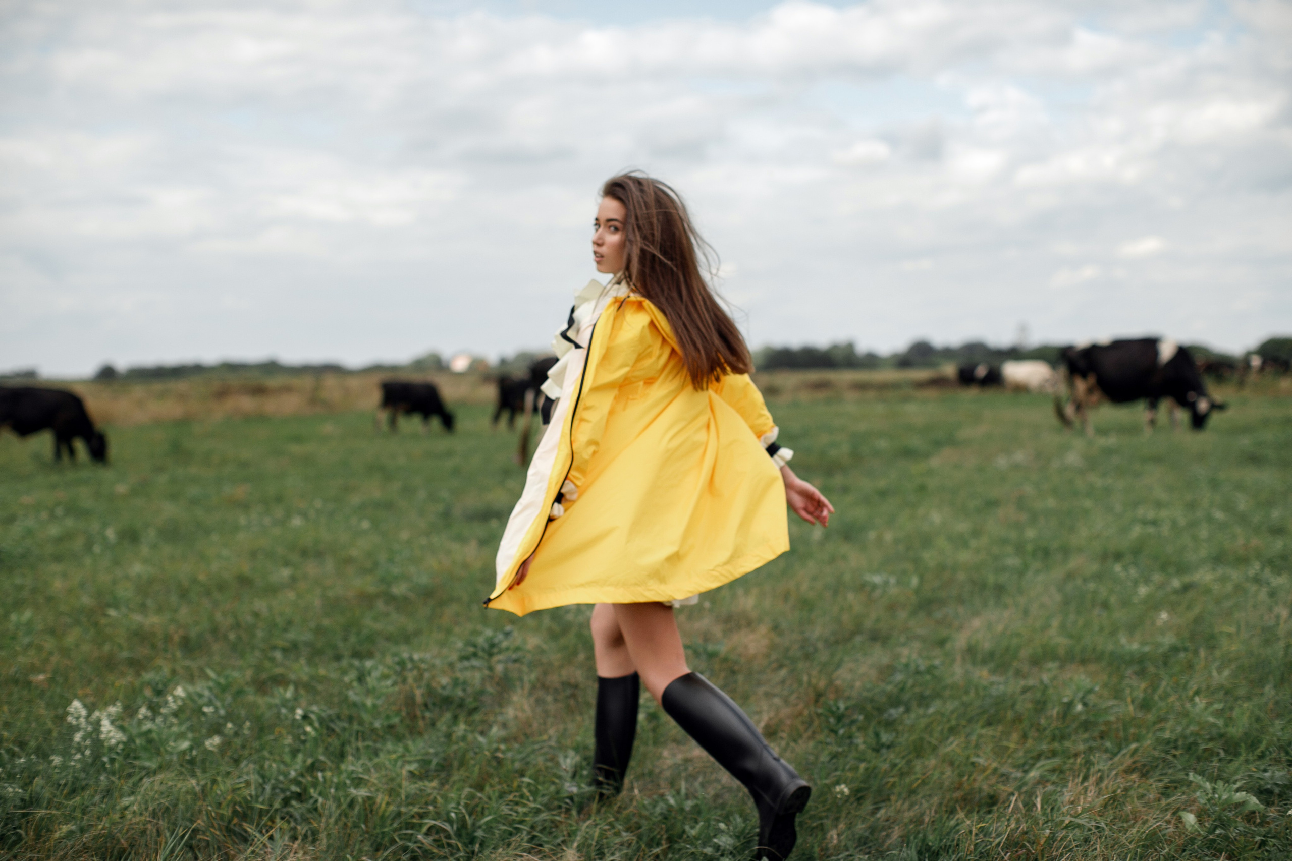 Фотосессия Полины у маяка. Свадебный фотограф Москва