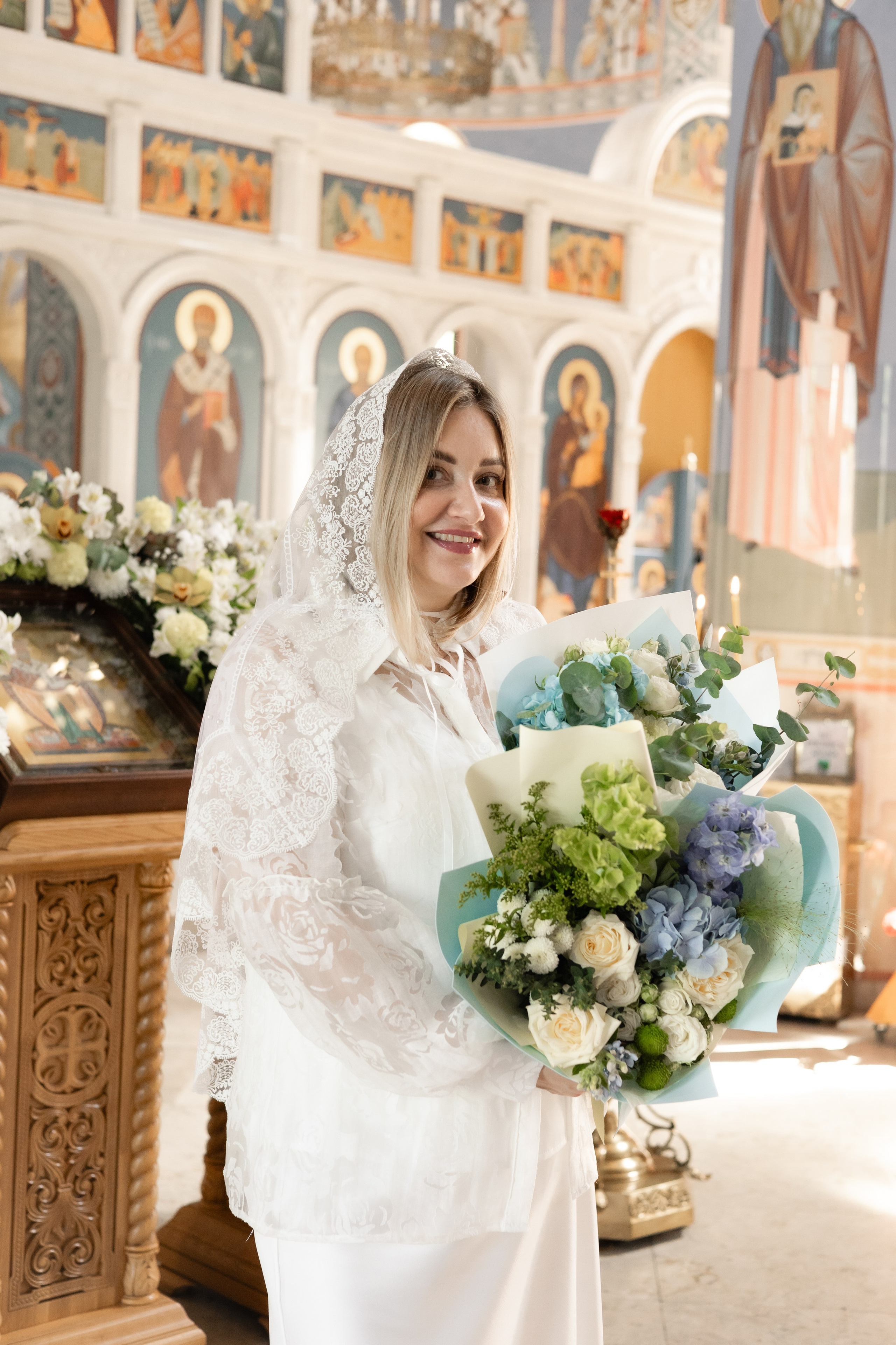 Крещение Степана. Семейный фотограф в Одинцово и Москве Эдита Власян