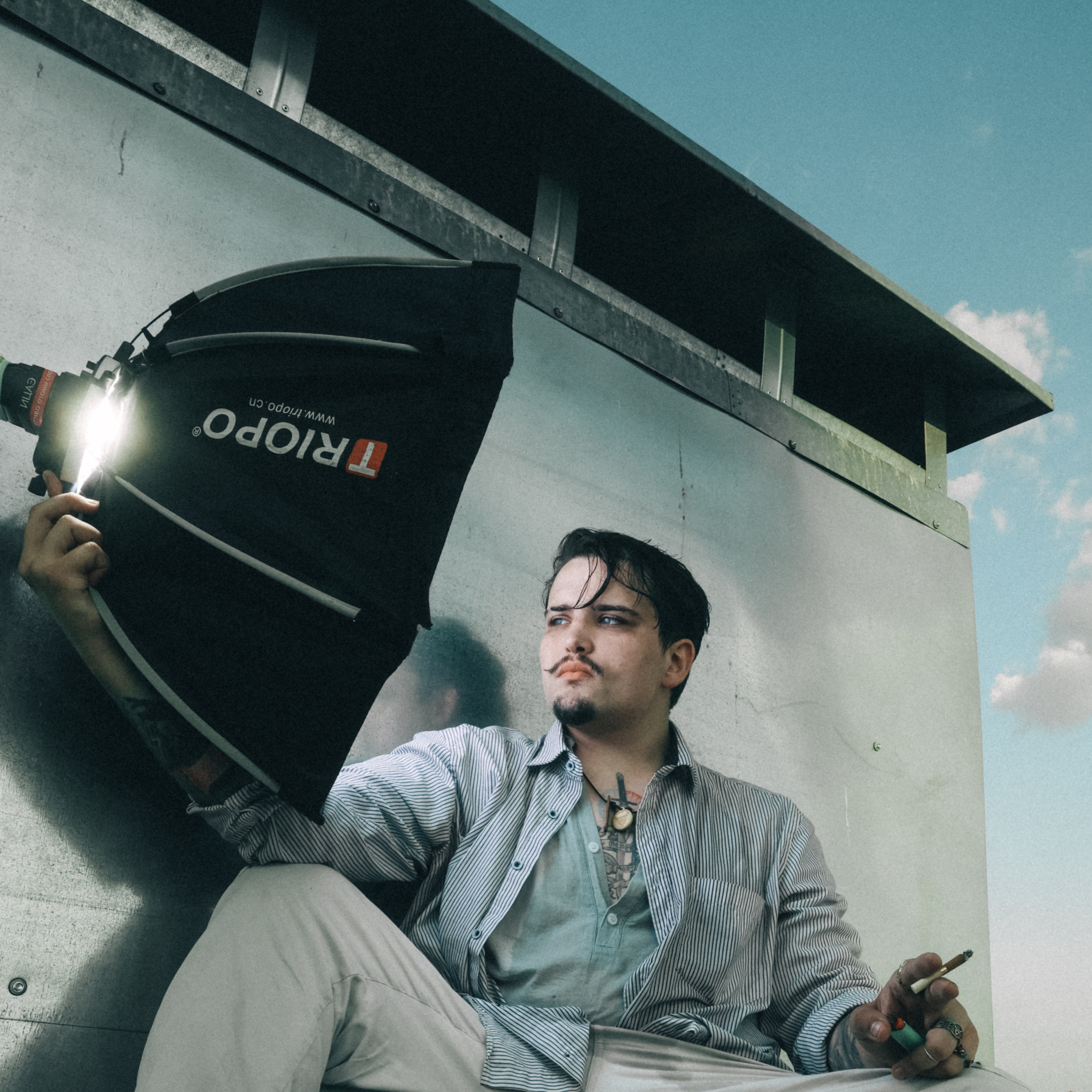 Мужской портрет. Фотограф Евгения Никишина