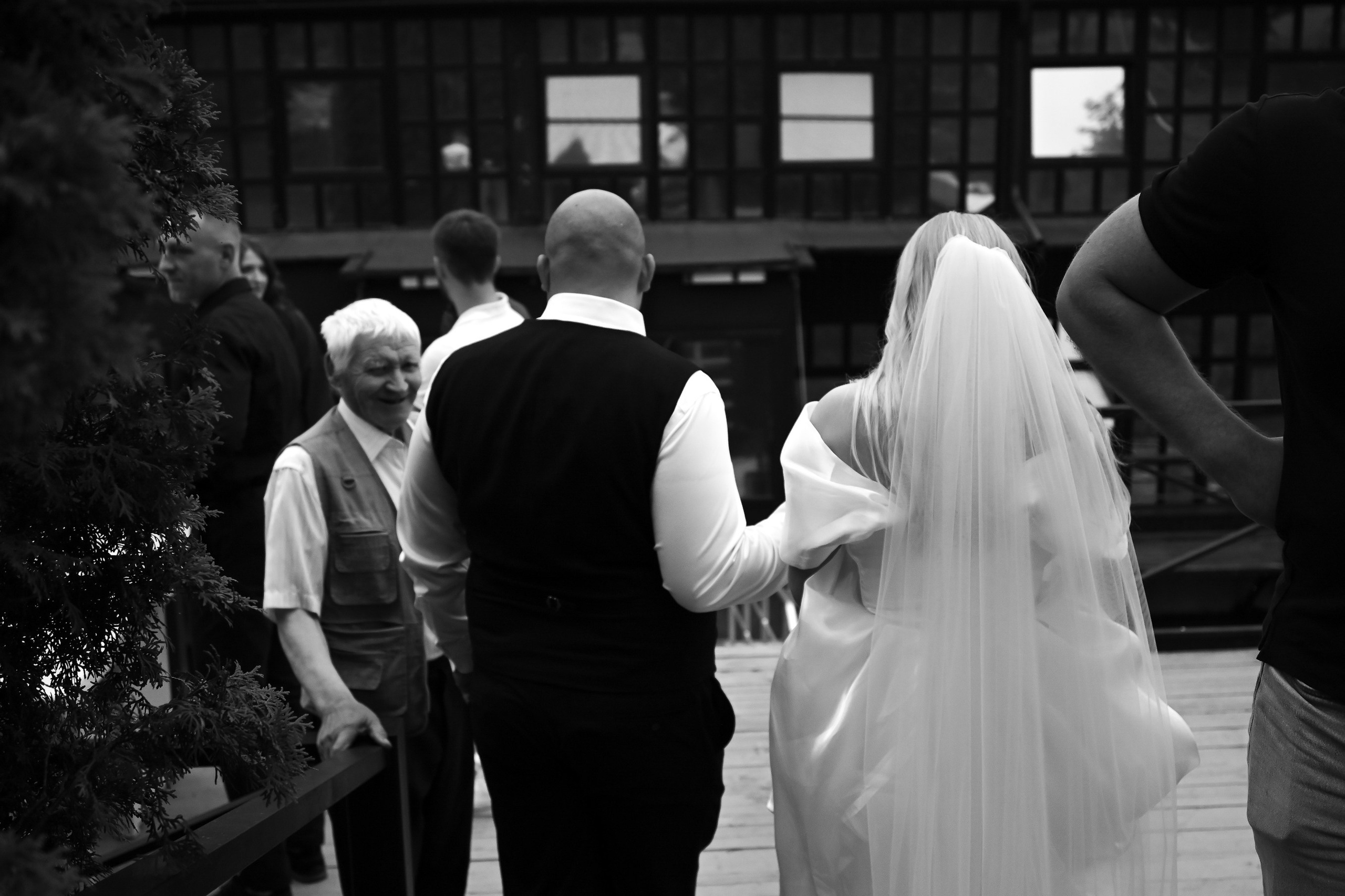 Black and white film. <3