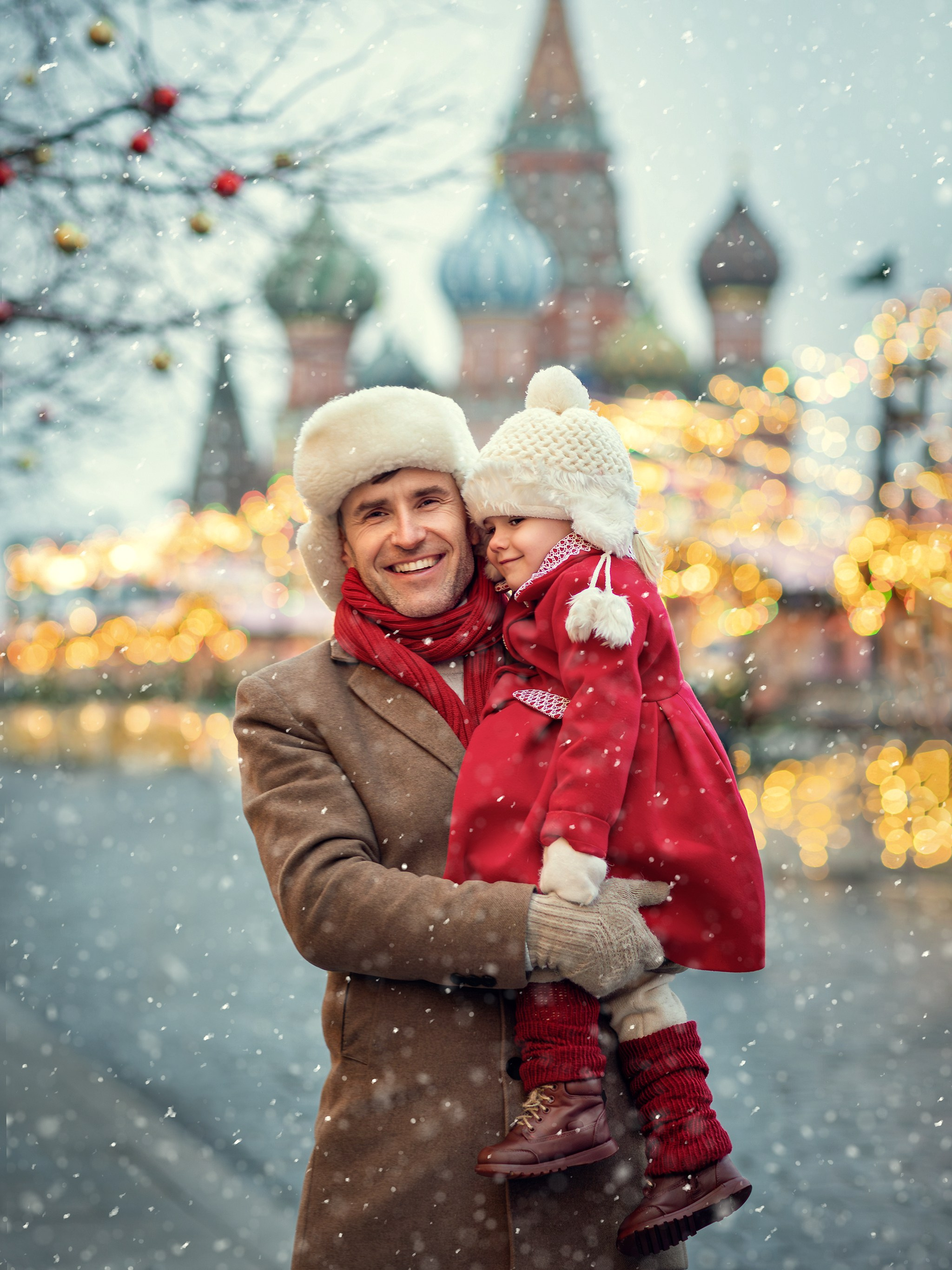 Семейная съемка на Красной площади. Детский и семейный фотограф Елена Михайлова в Москве