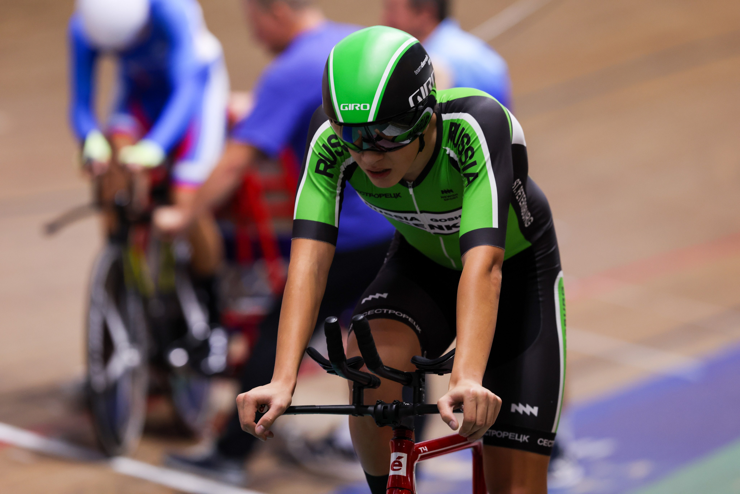 Первенство России по велосипедному спорту «трек» 16.10.2025. Спортивный и репортажный фотограф Антон Тереханов