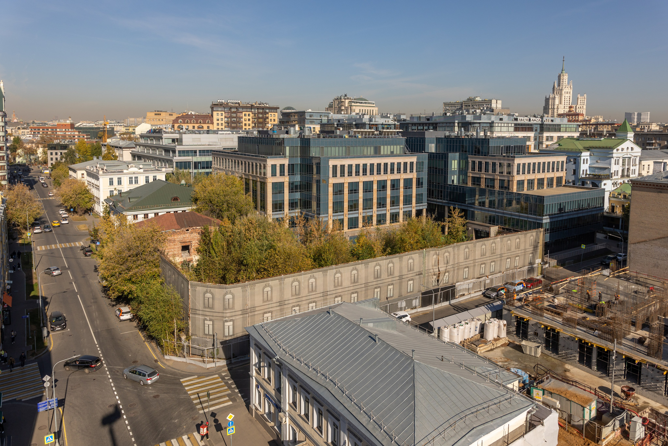 Aerial shoots in architecture. Professional photographer Alexey Nikitin in Moscow
