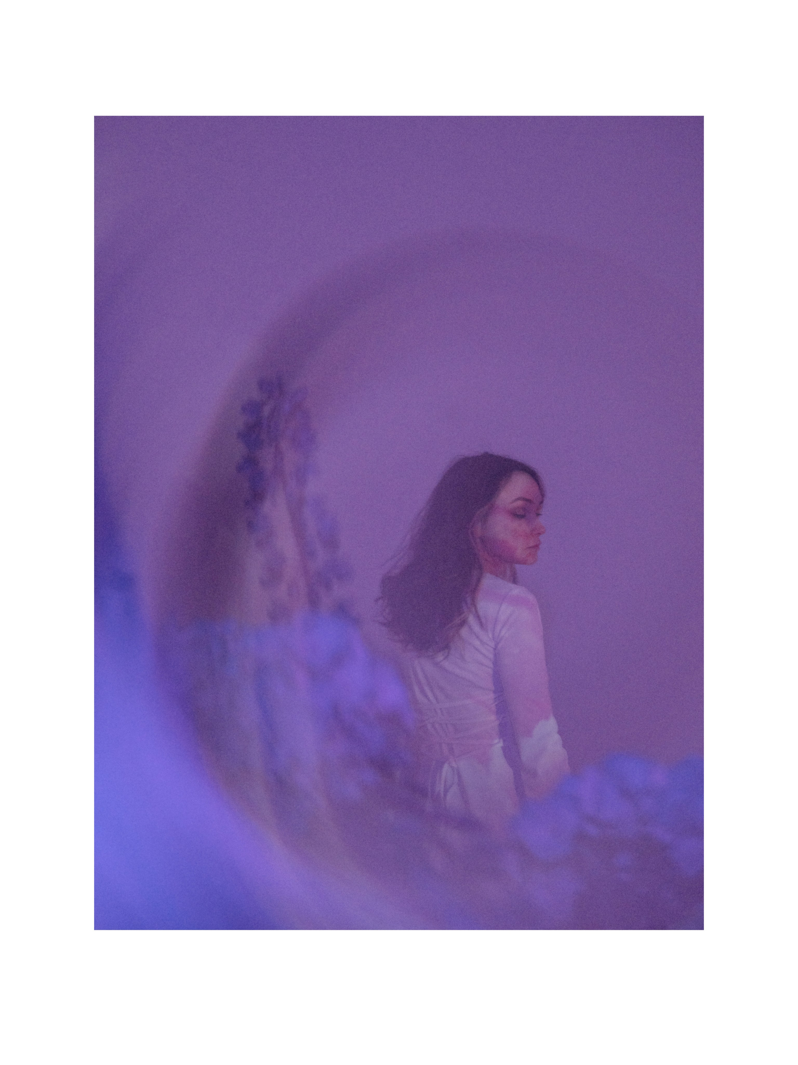 Портретная фотосессия с проектором в студии в Санкт-Петербурге. Светлана Гопанюк. Портретный фотограф. Санкт-Петербург. СПб