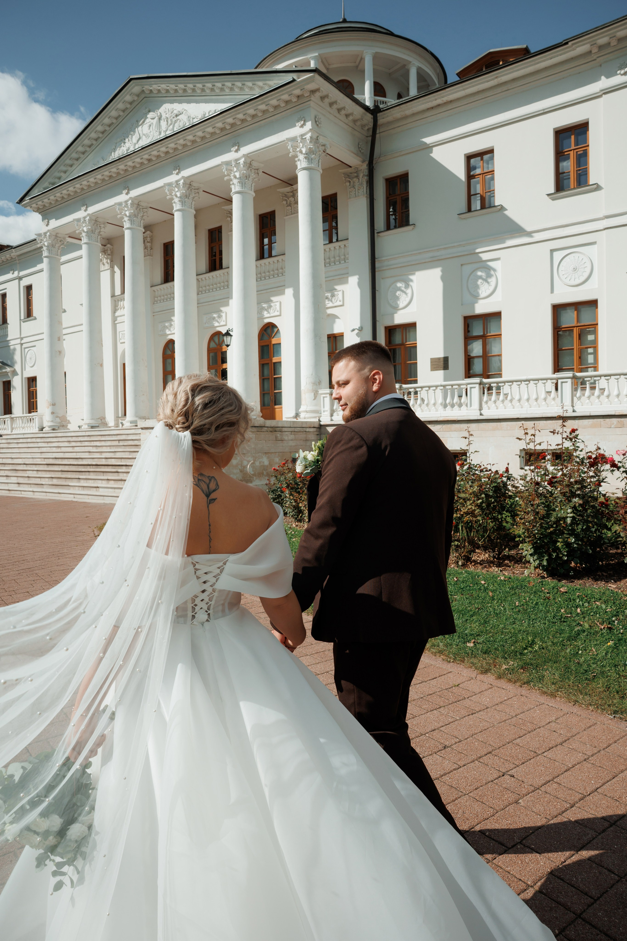 Регистрация и прогулка в Остафьево. Свадебный и репортажный фотограф (Москва, Королев и другие)