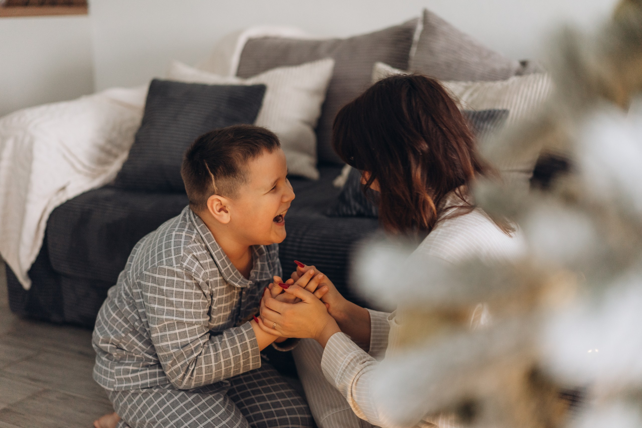 Домашняя новогодняя съемка. Фотограф Екатеринбург Кокшарова Александра