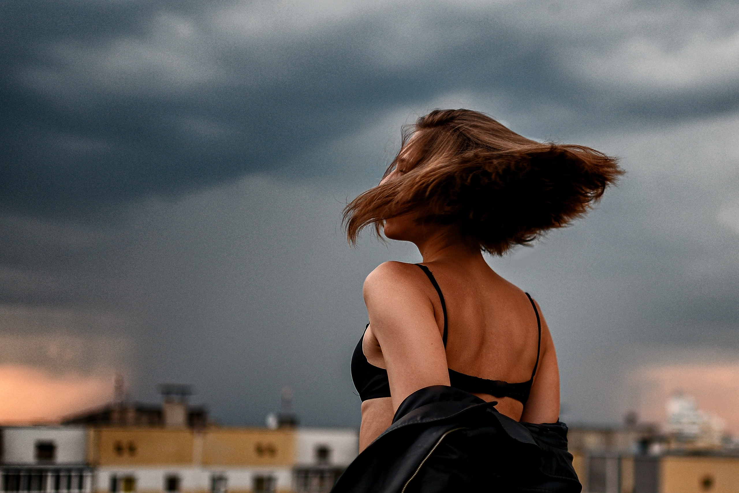 Фотосессия на крыше дома. Фотограф в Витебске Сергей Томашев