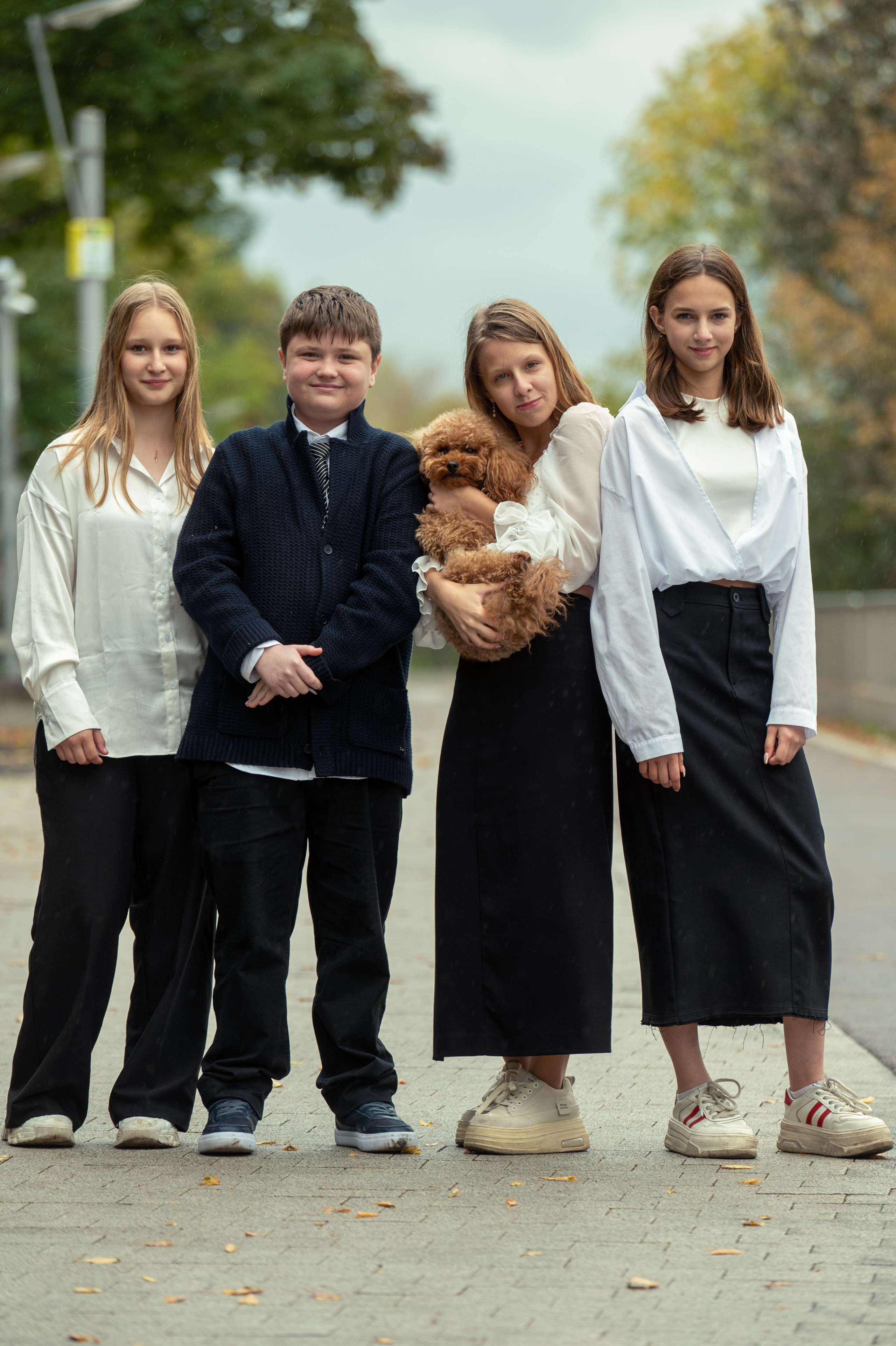 Детские съемки сентября. Школьный фотограф в Москве