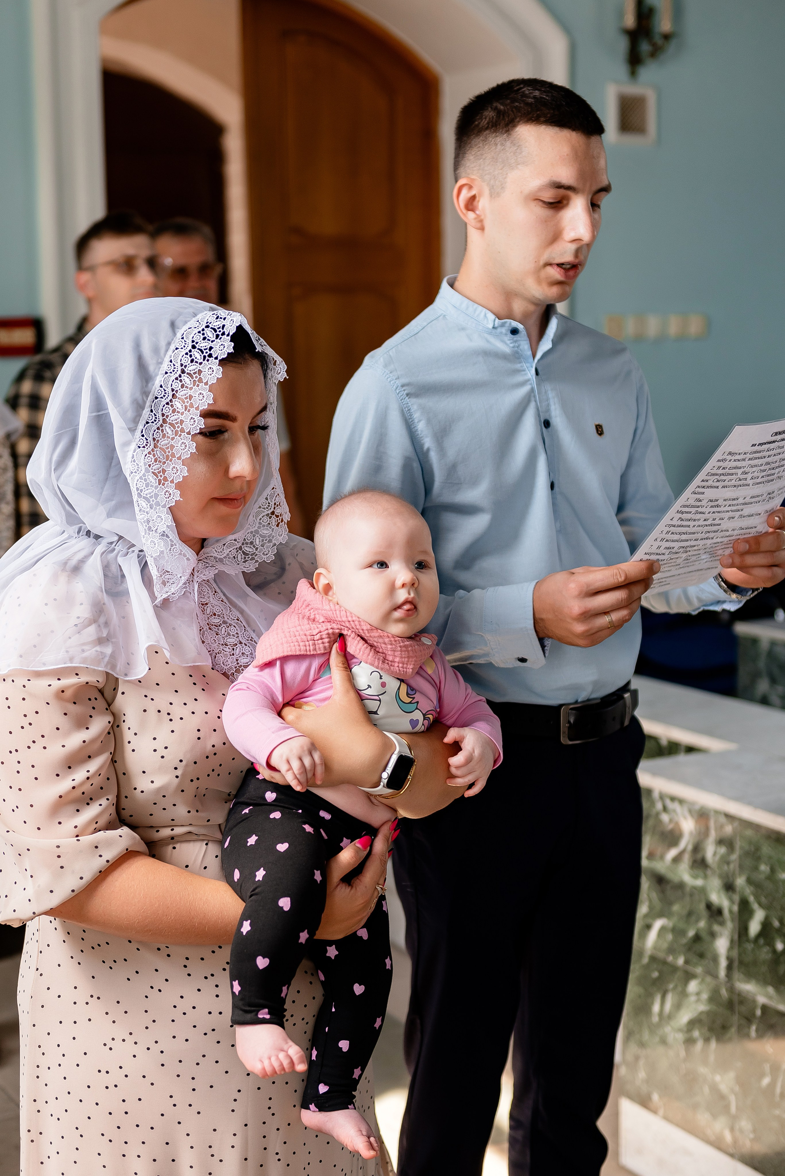 Крещение Ясеньки. Фотограф Татьяна Иванчикова