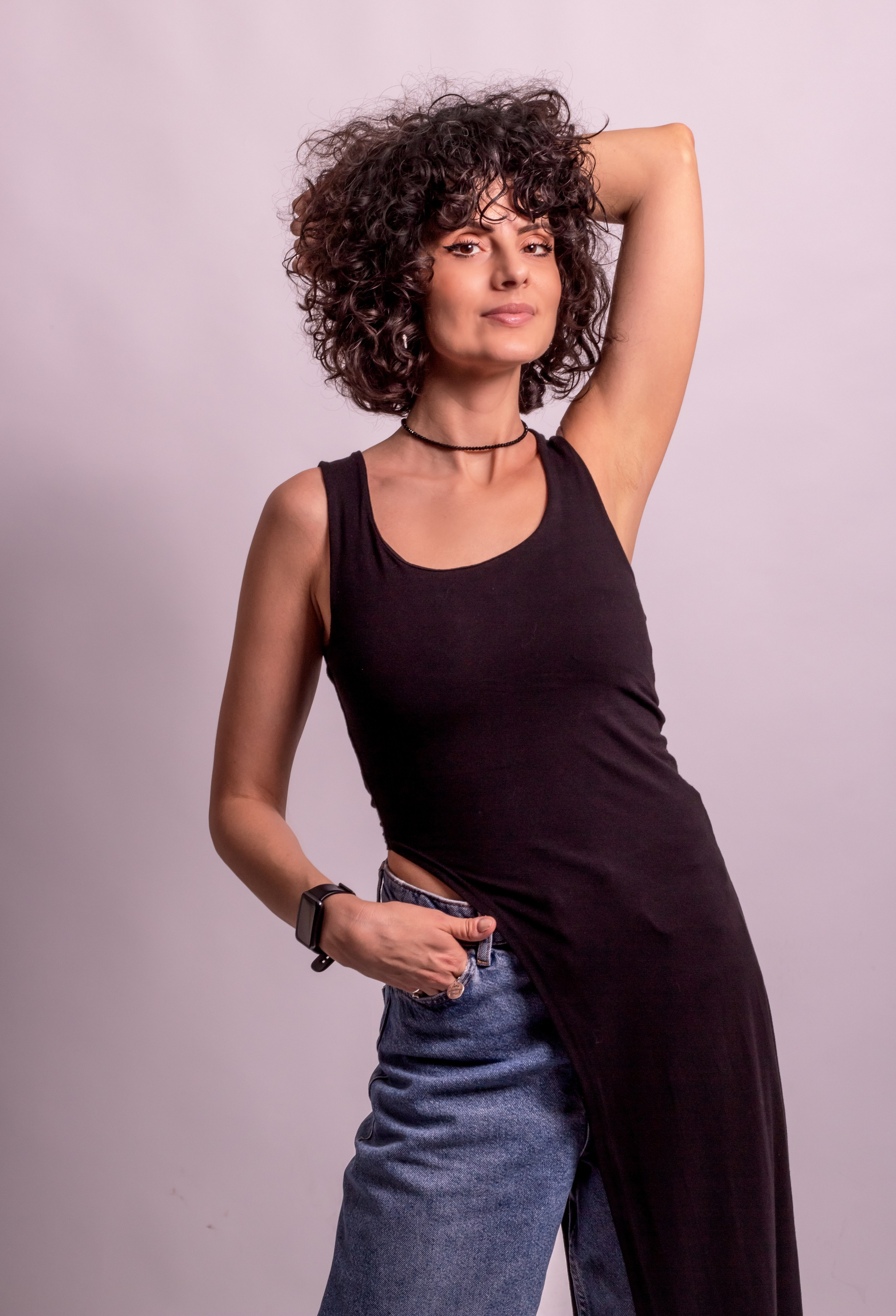 Studio photo shooting