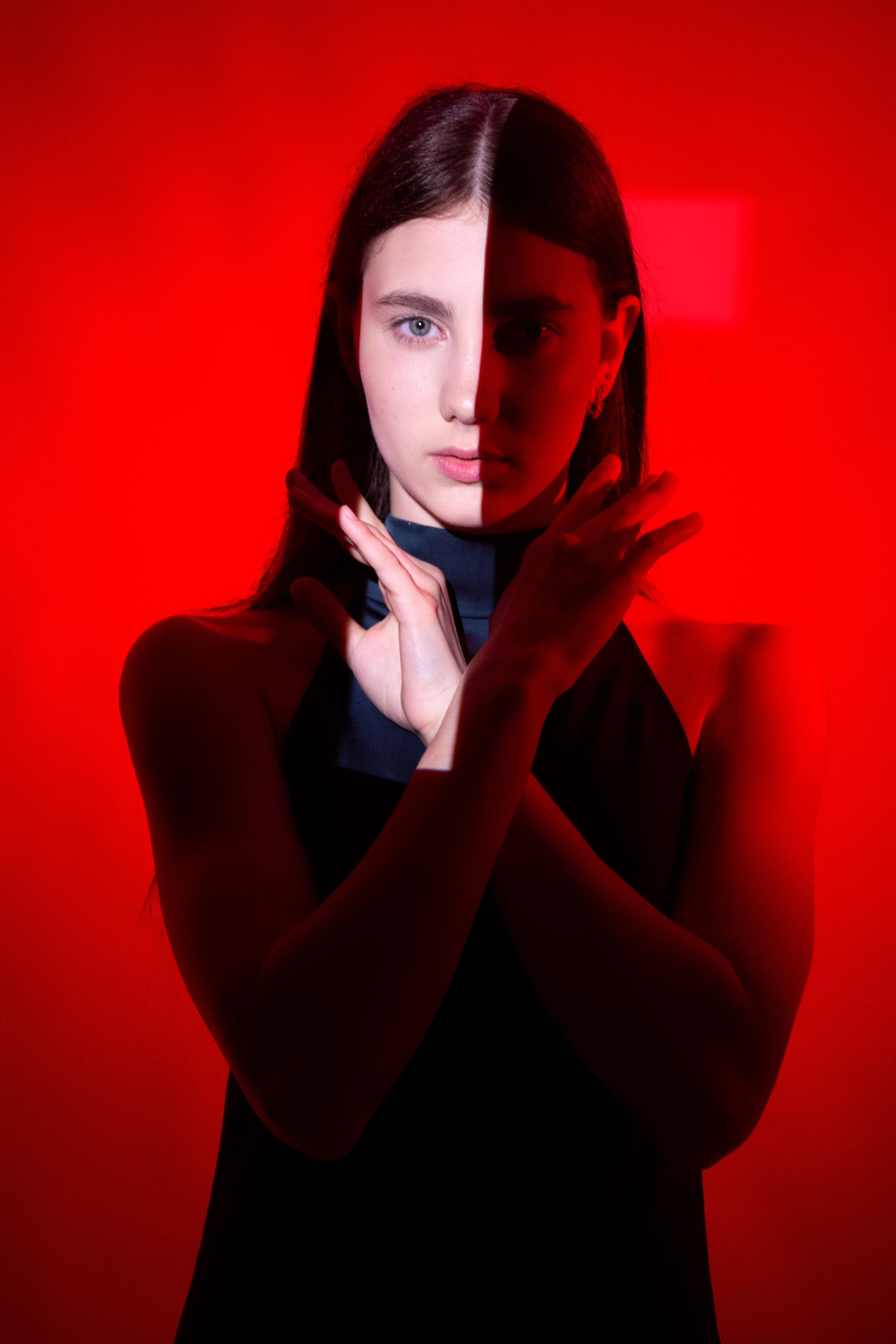 Studio photo shooting