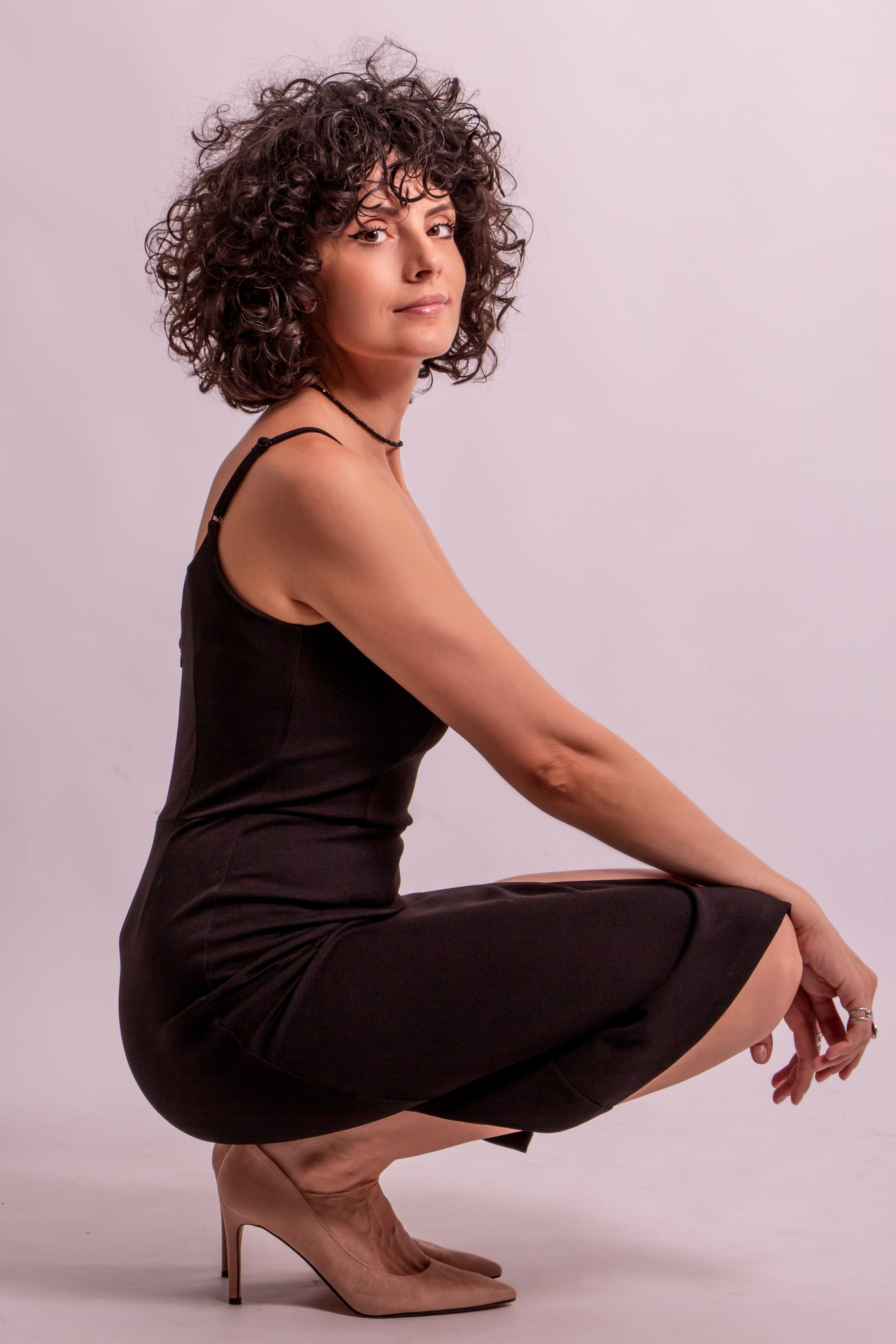 Studio photo shooting