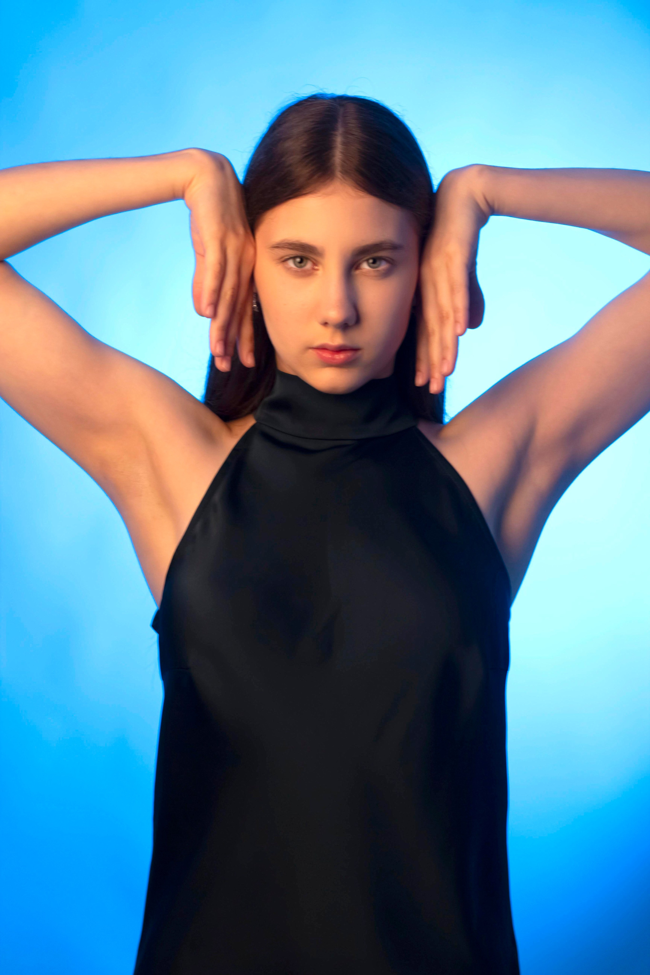 Studio photo shooting