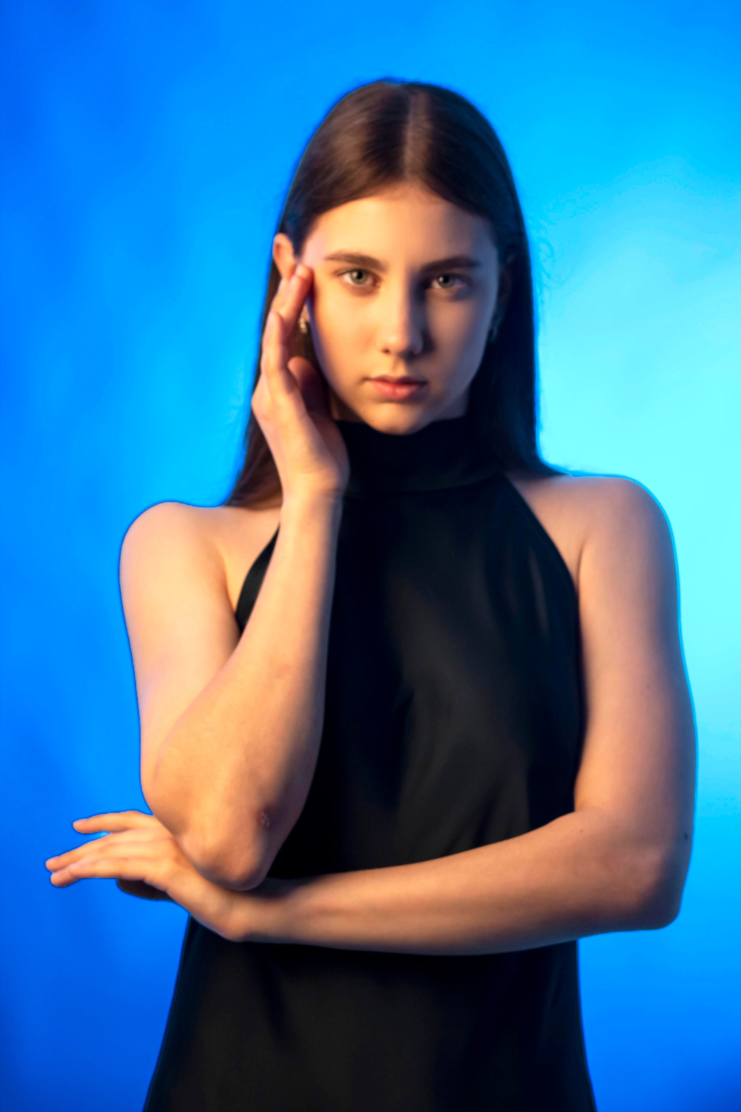 Studio photo shooting