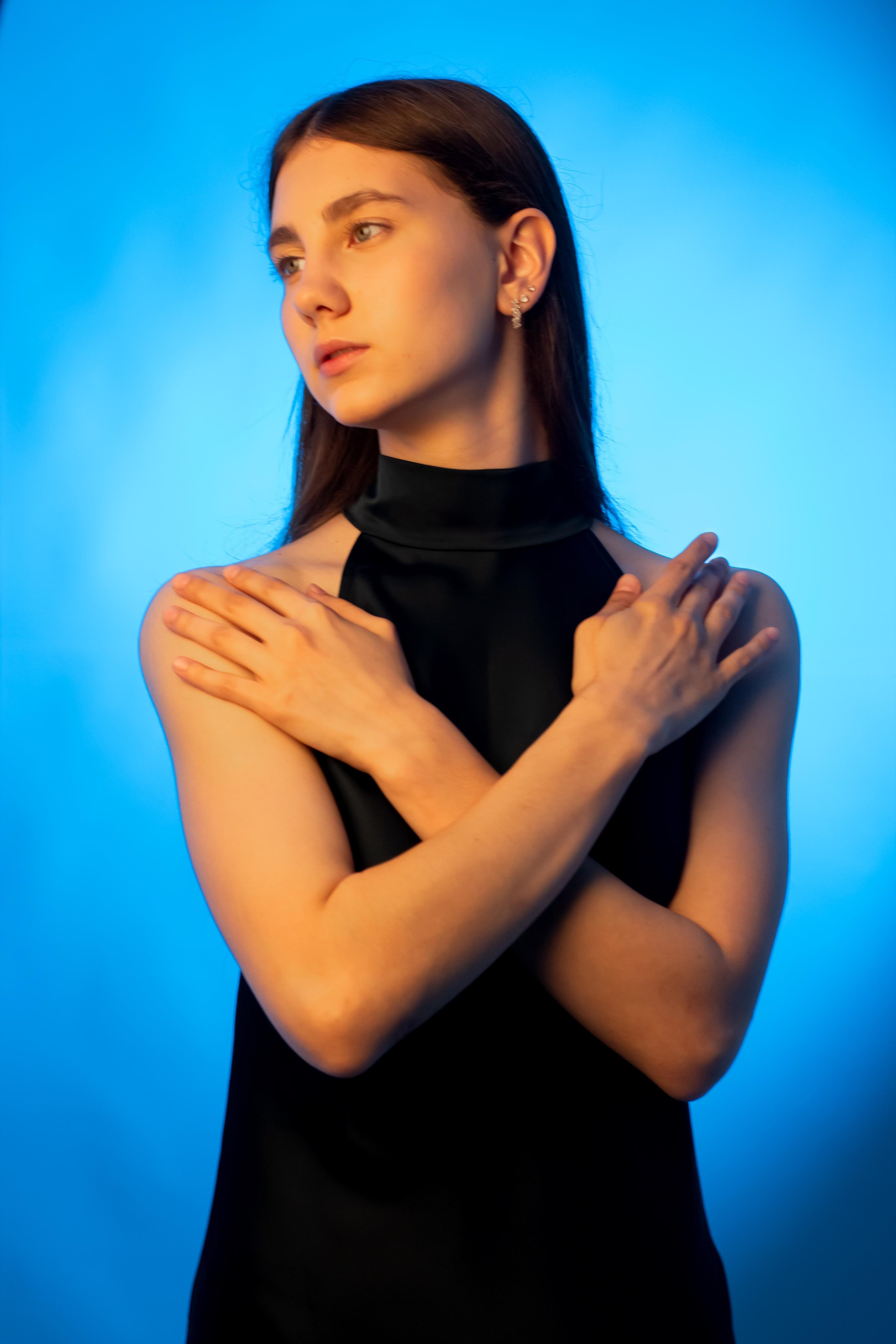 Studio photo shooting