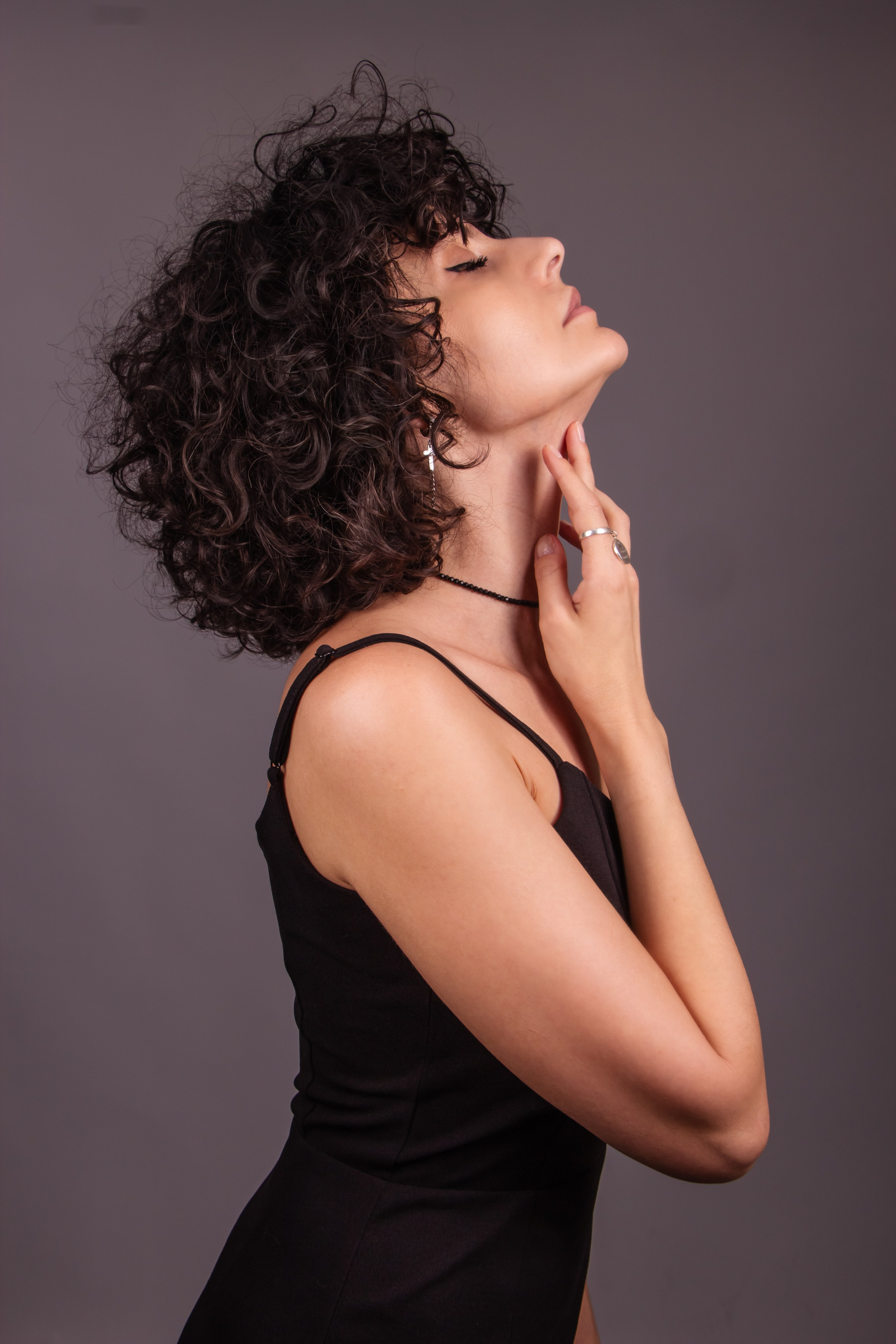 Studio photo shooting