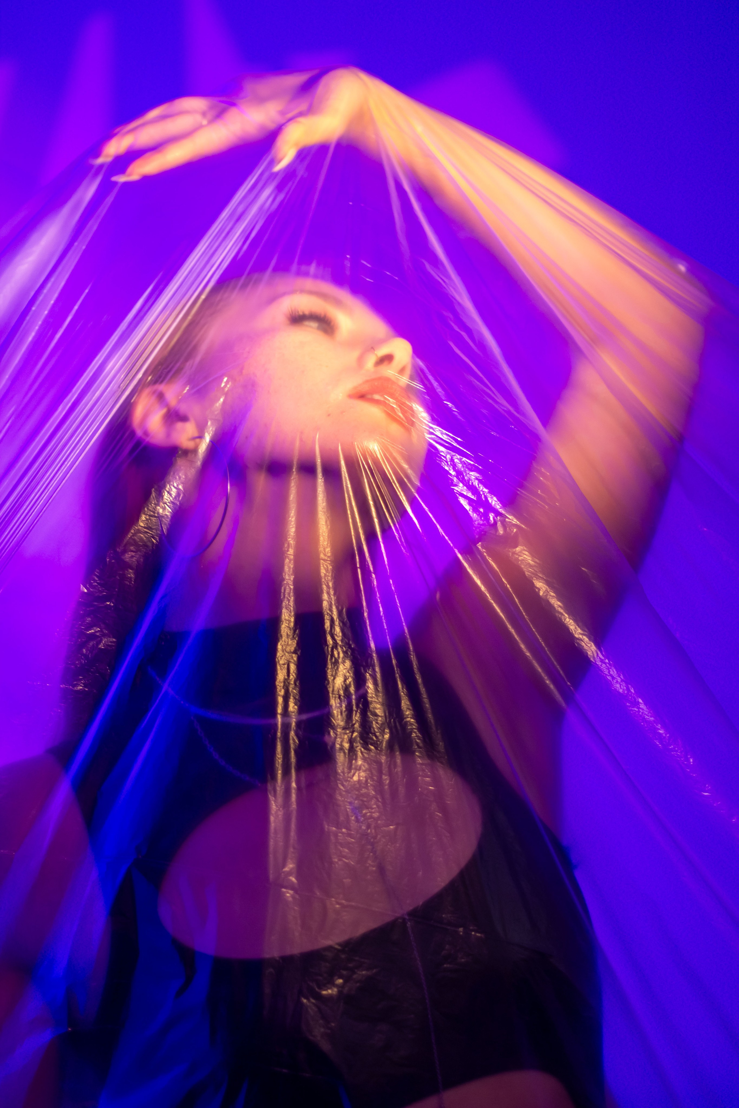 Studio photo shooting
