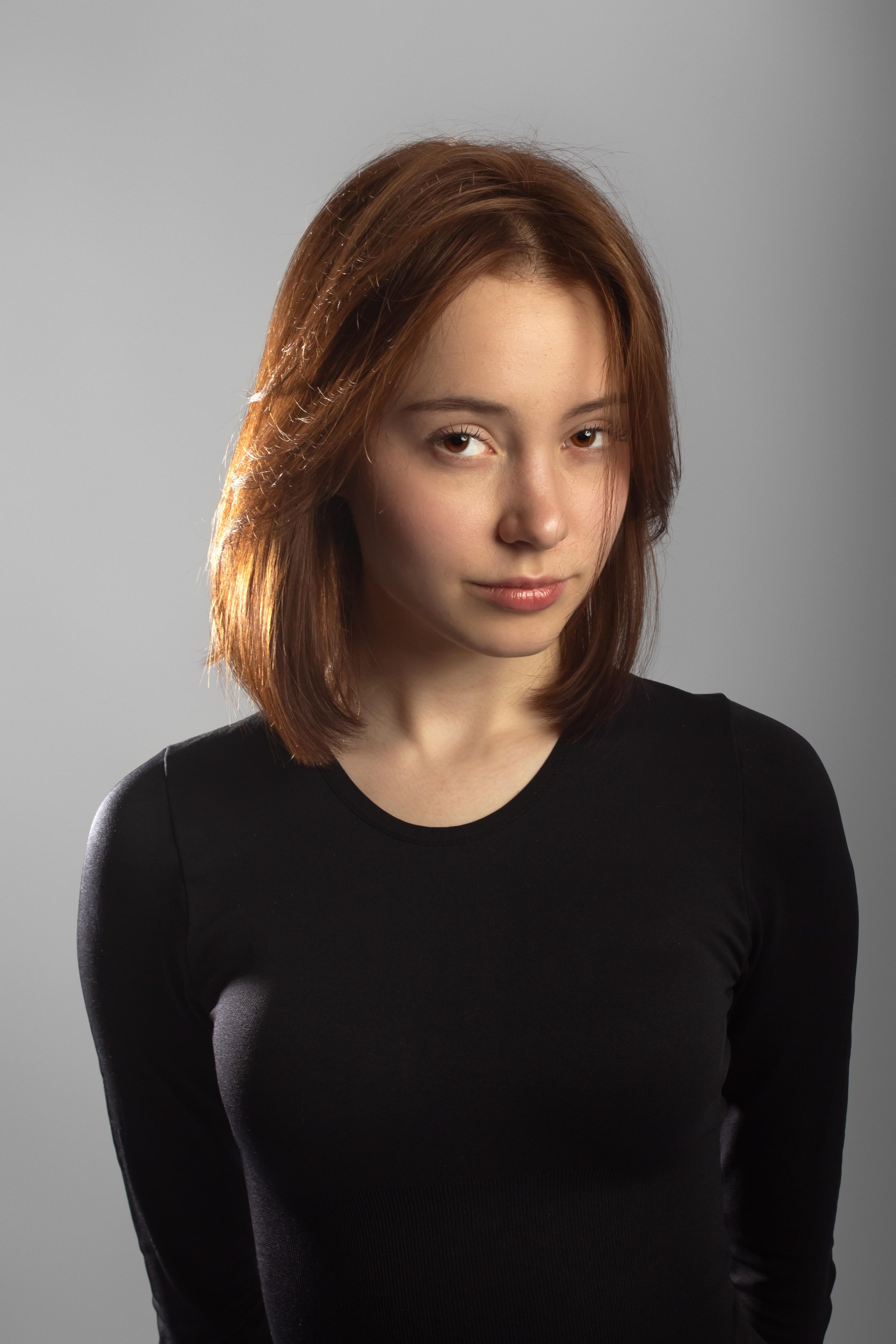 Studio photo shooting