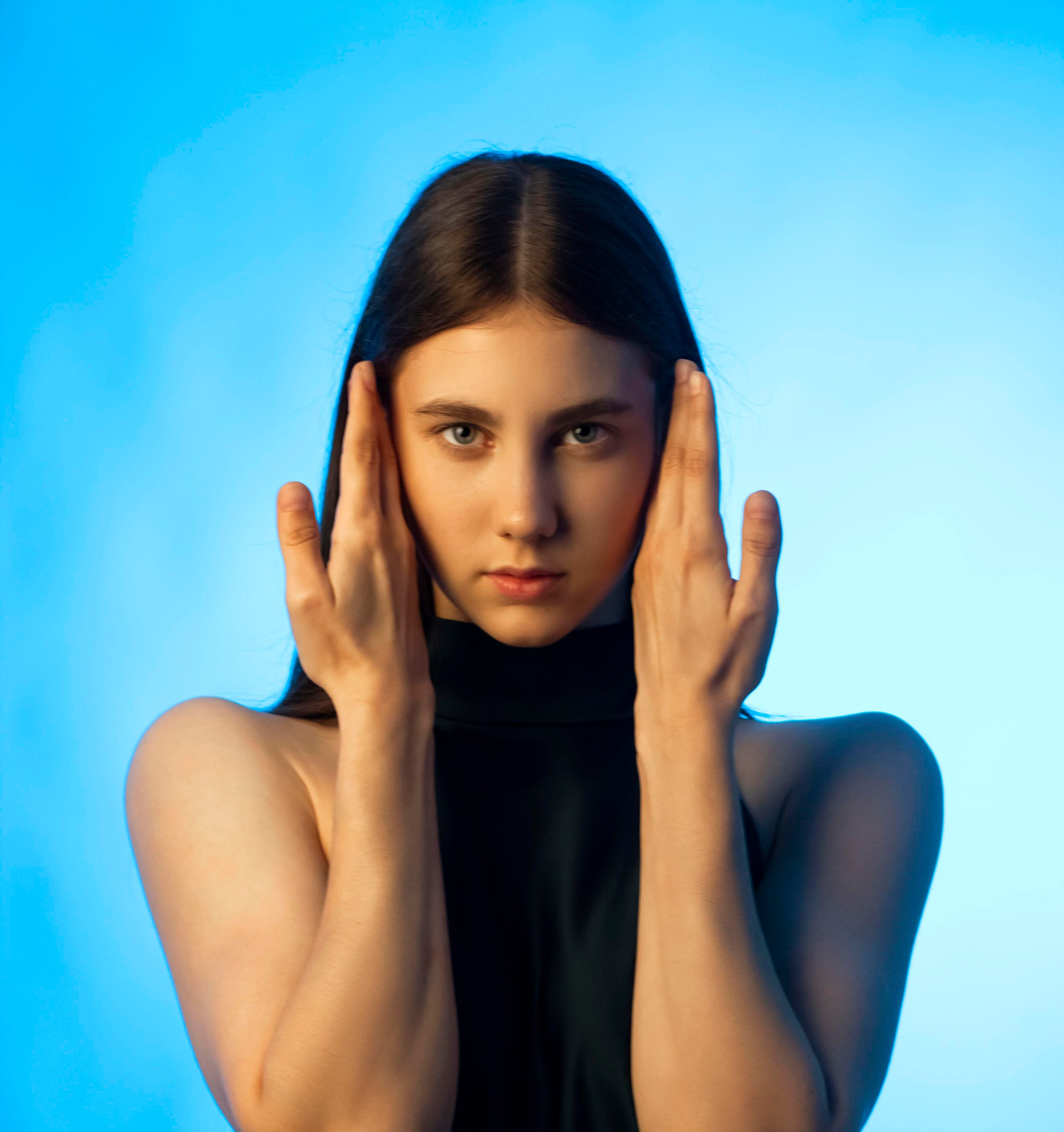 Studio photo shooting