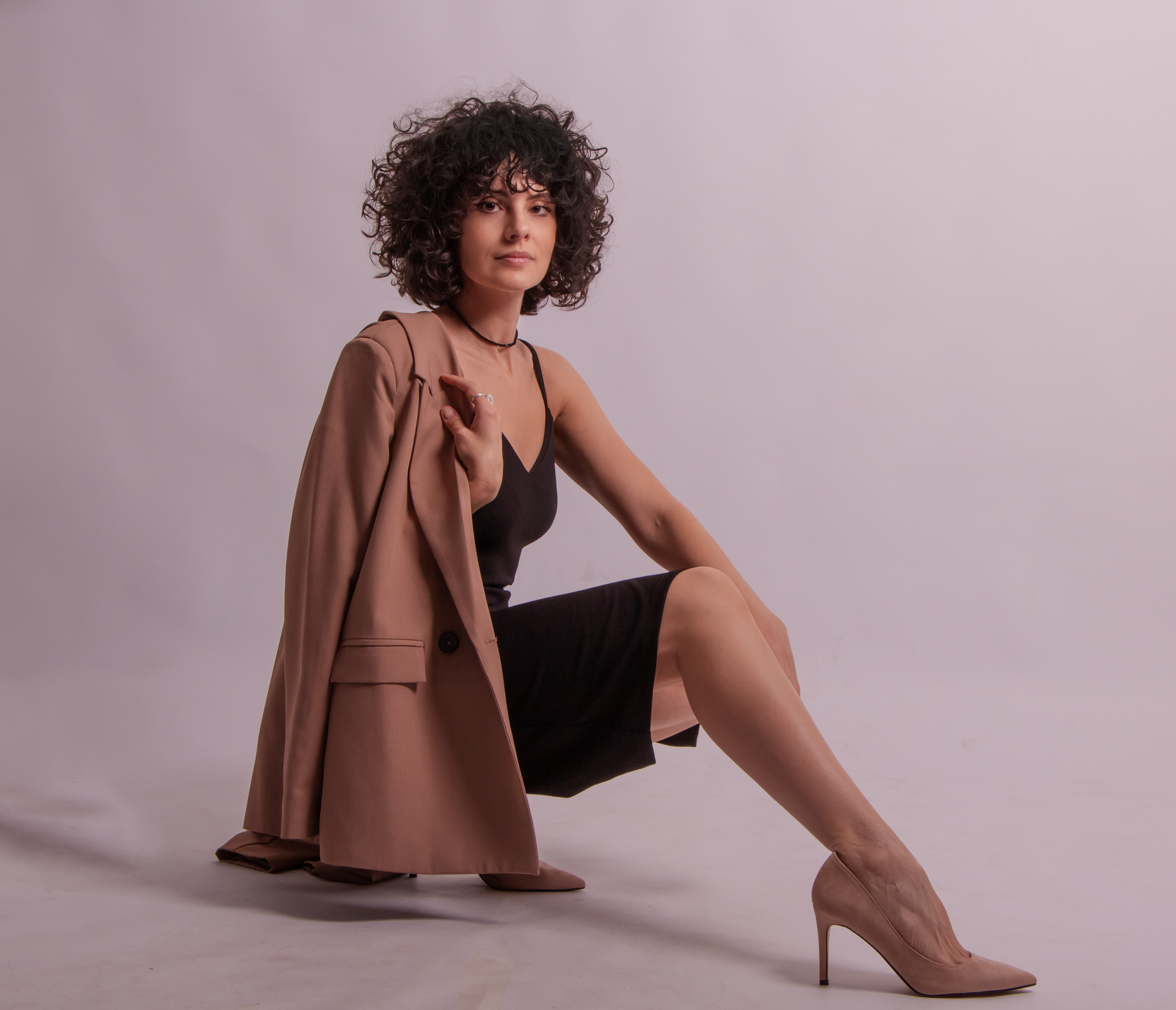 Studio photo shooting