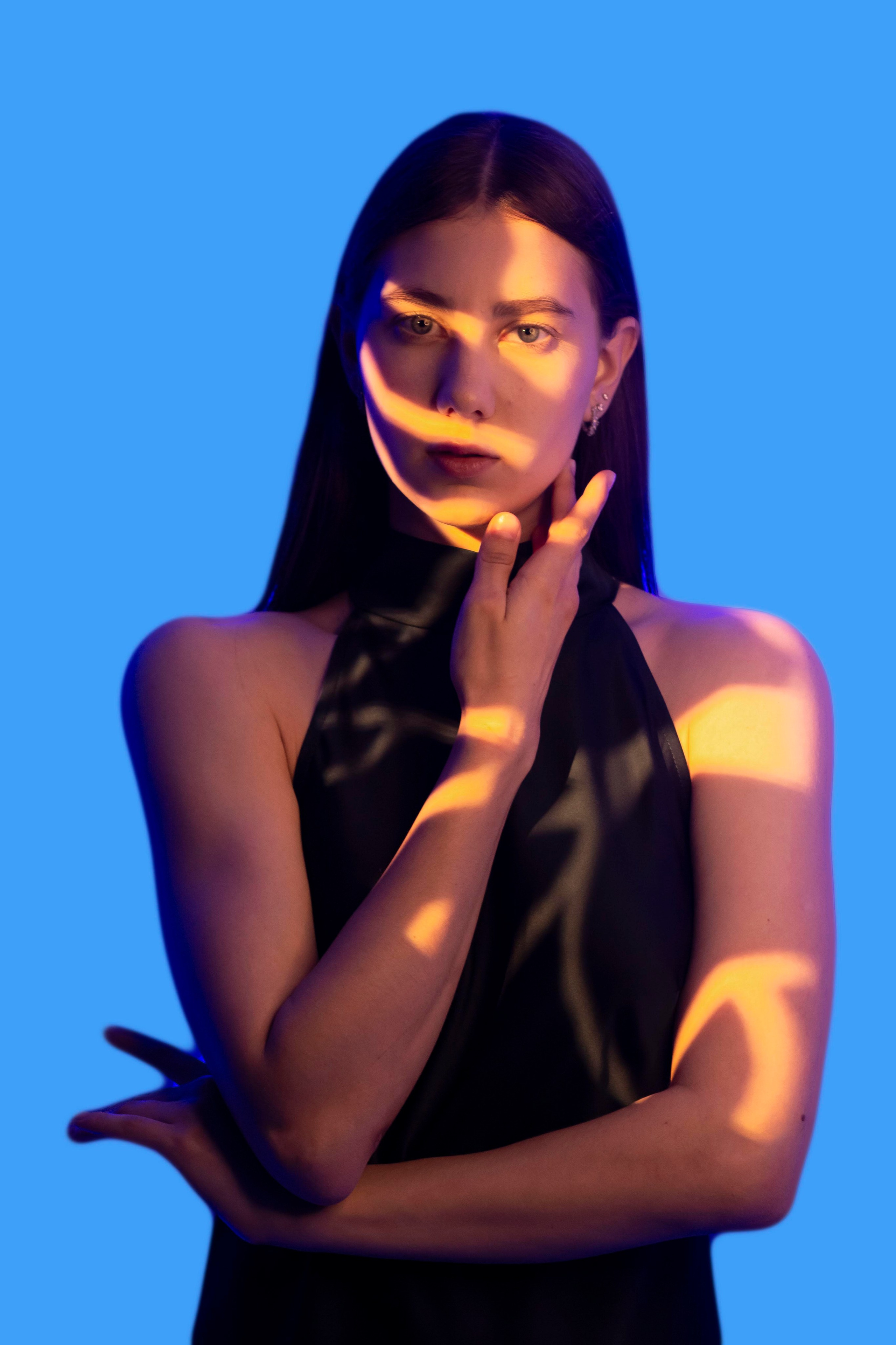 Studio photo shooting