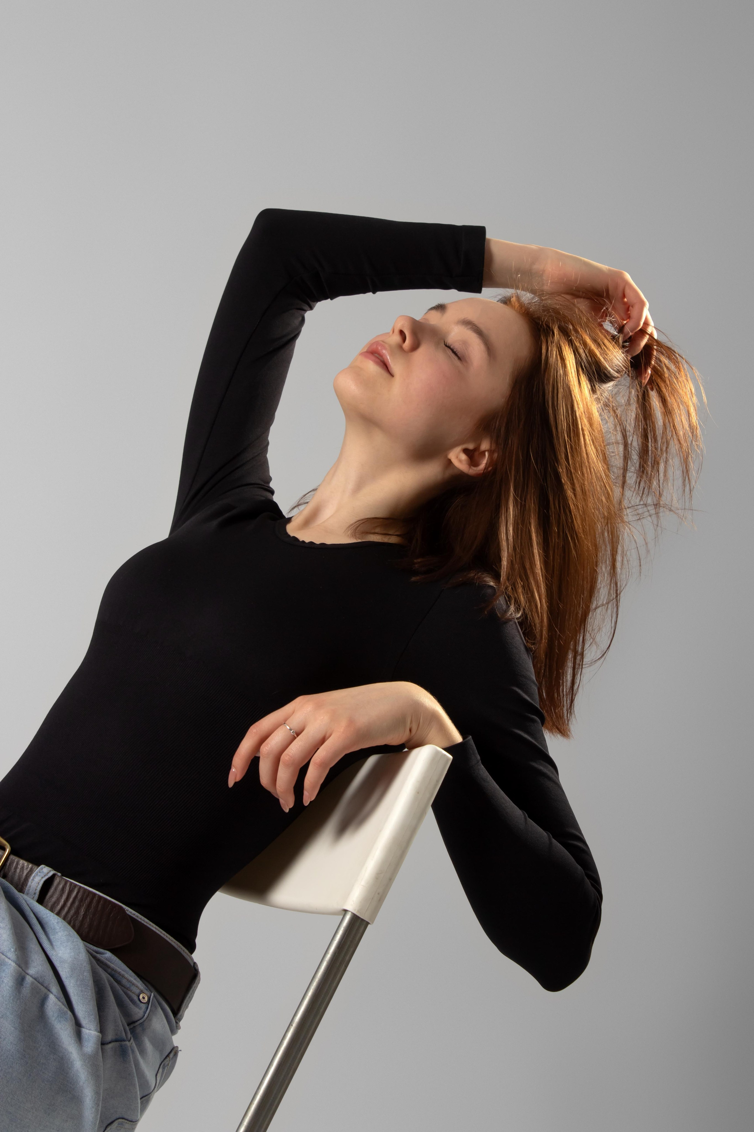Studio photo shooting